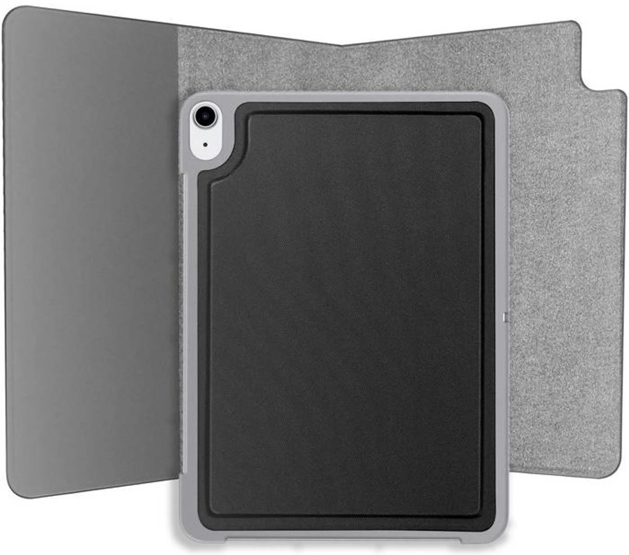 Adeqwat Draaibare bookcover voor iPad Air (2022) - Zwart image