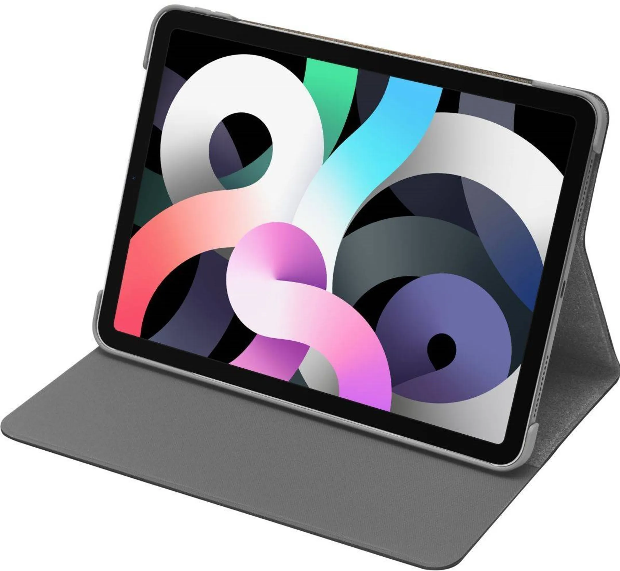 Adeqwat Draaibare bookcover voor iPad Air (2022) - Zwart image