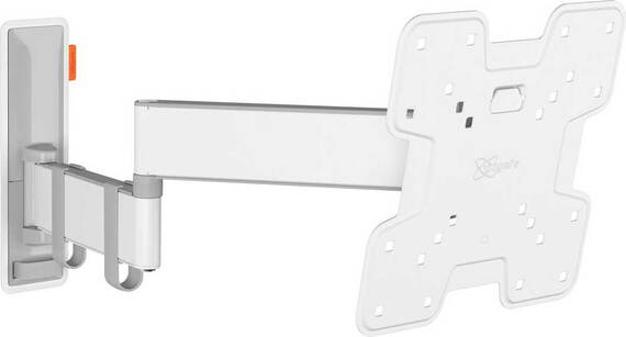 Support TV orientable TVM 3245 - 19" à 43" - Blanc