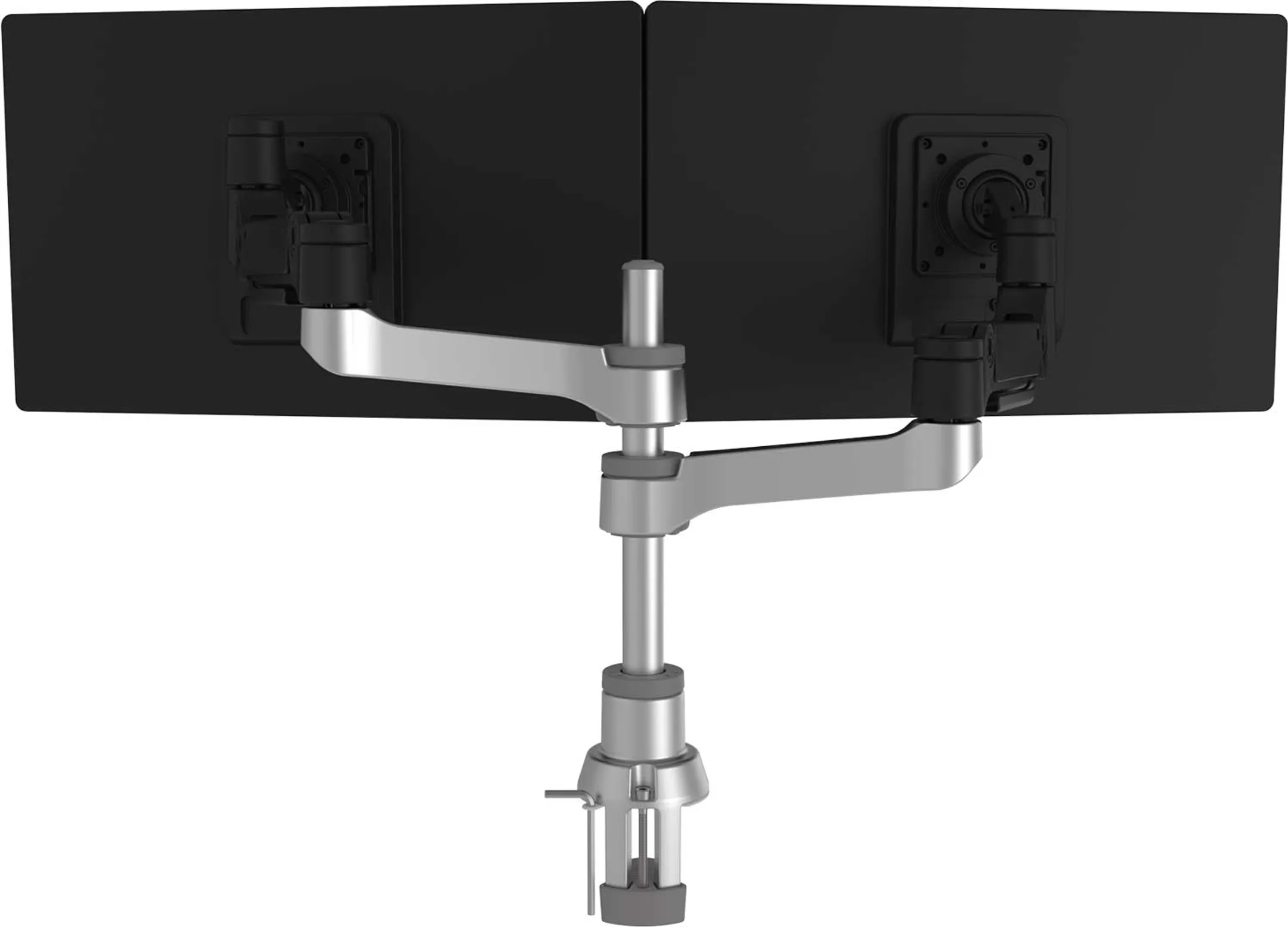 R-GO Caparo 4 D2 dubbele monitorarm voor bureaubevestiging image