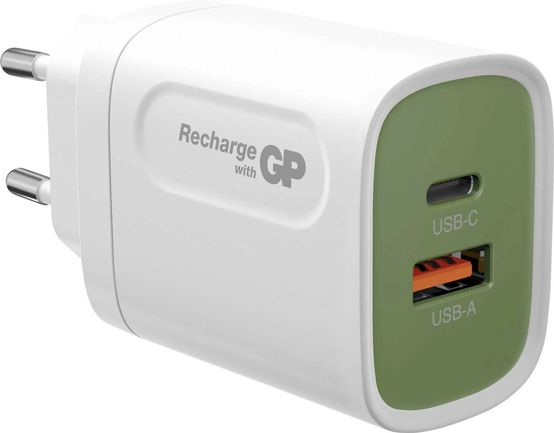 Chargeur courant secteur 20 W avec USB C et USB A