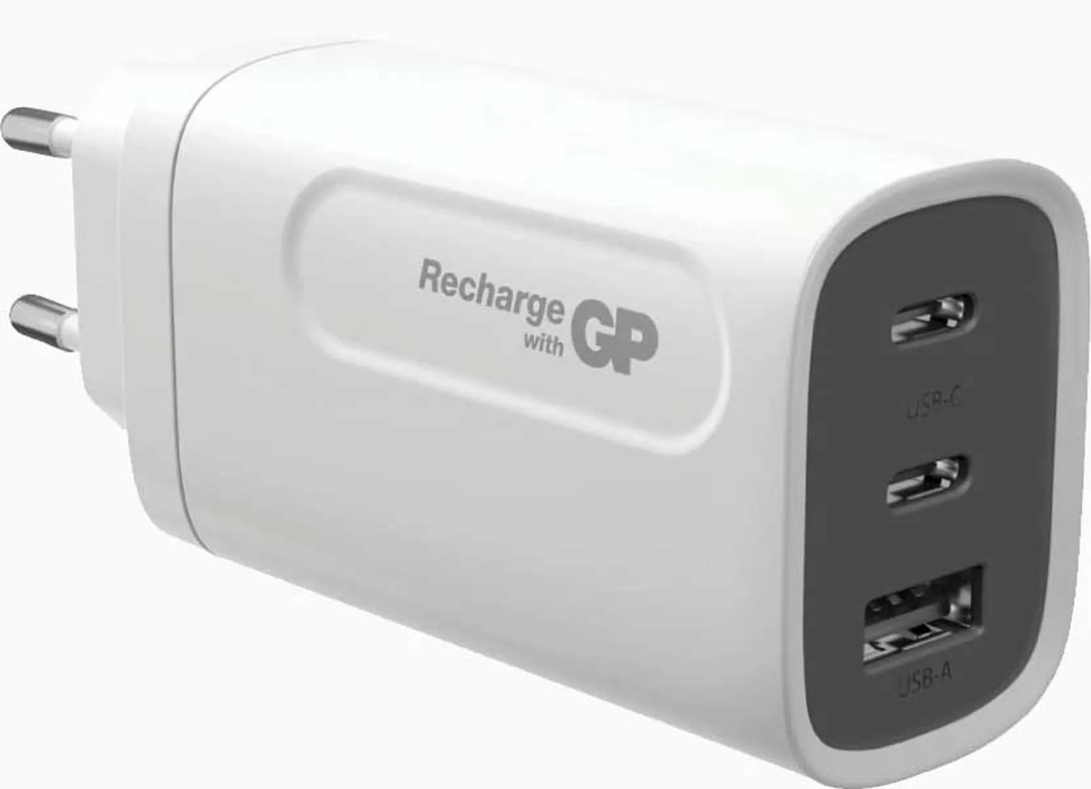 Chargeur courant secteur 65 W GaN avec USB C et USB A