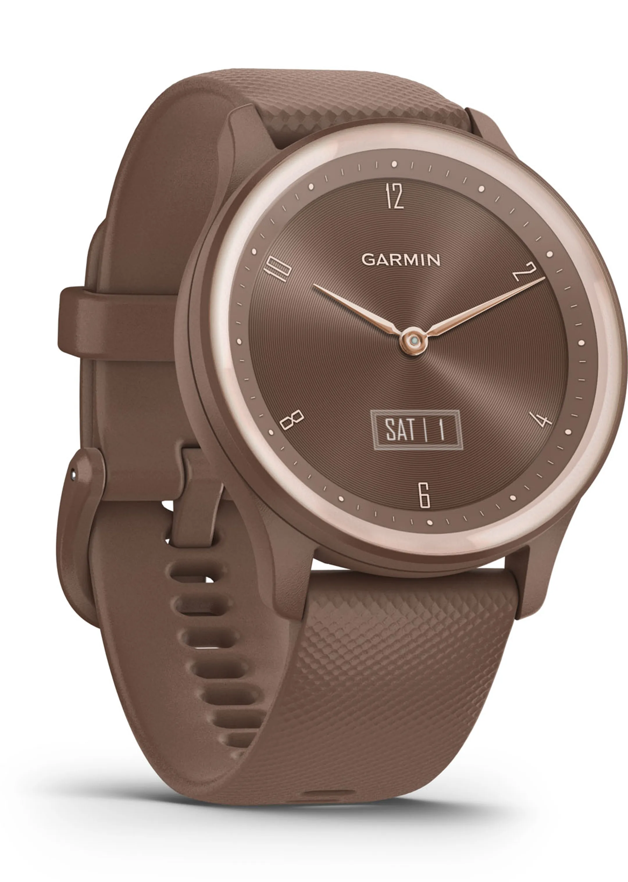 Garmin vívomove Sport - Peach Gold/Cocoa image