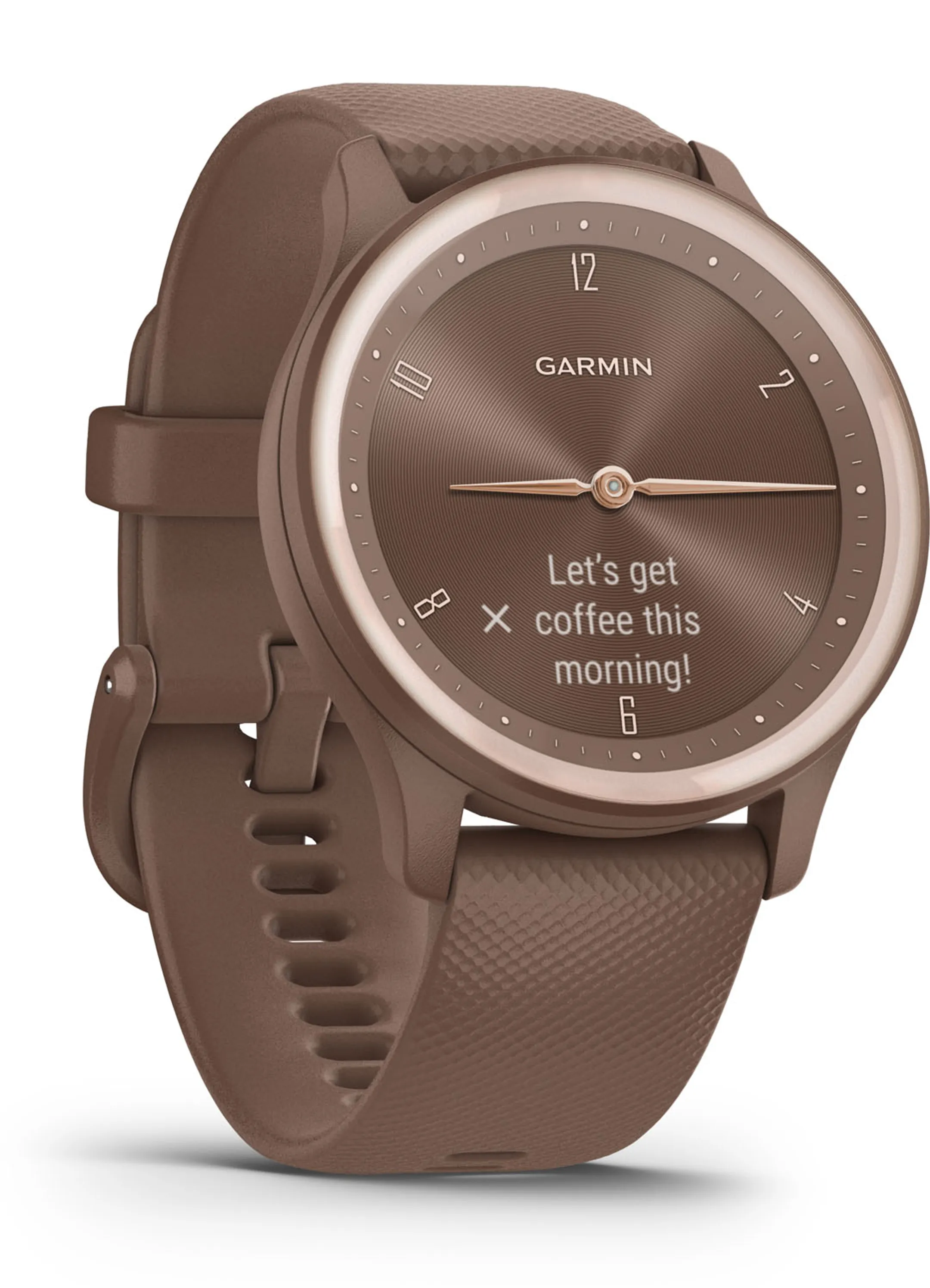 Garmin vívomove Sport - Peach Gold/Cocoa image