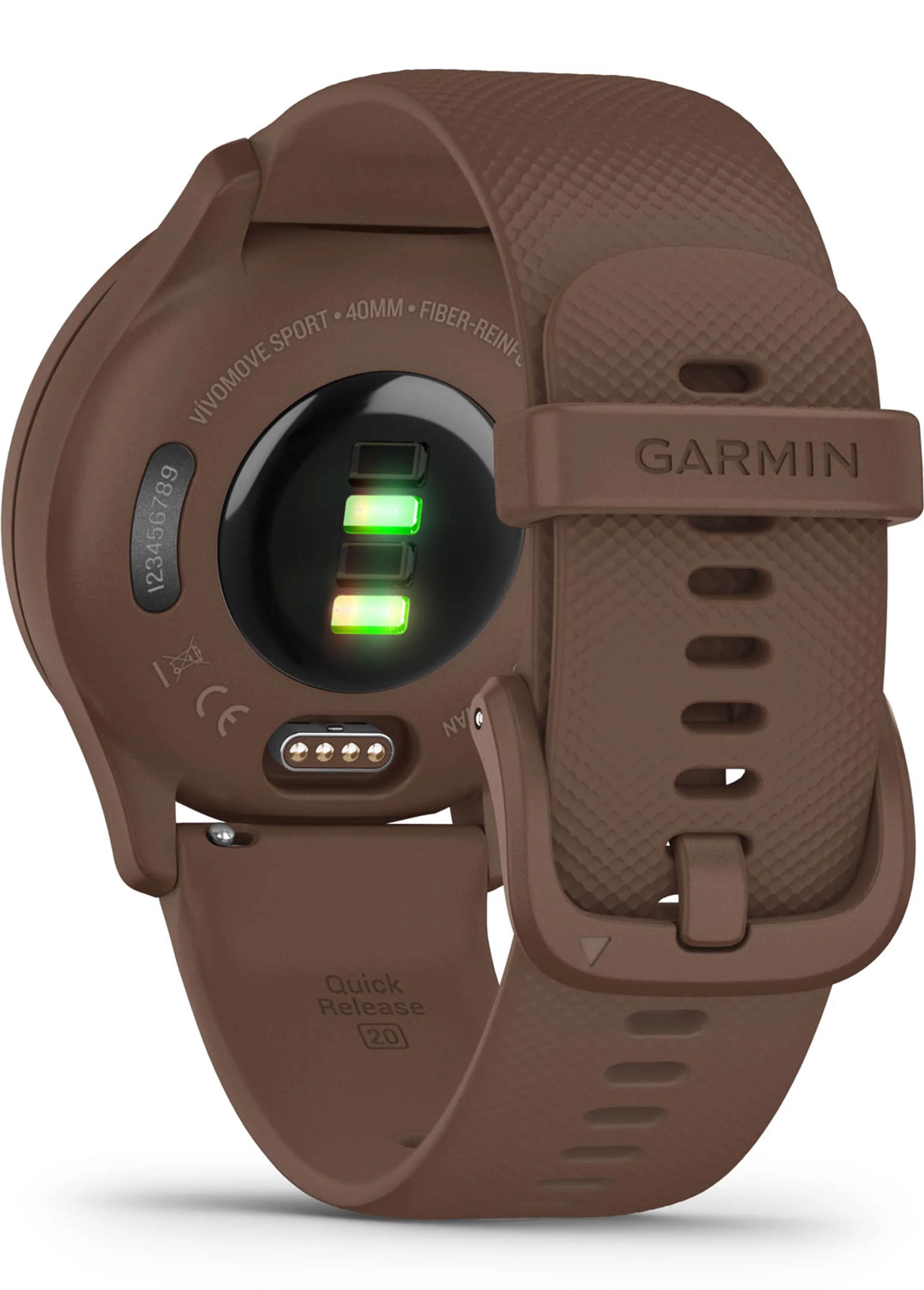 Garmin vívomove Sport - Peach Gold/Cocoa image