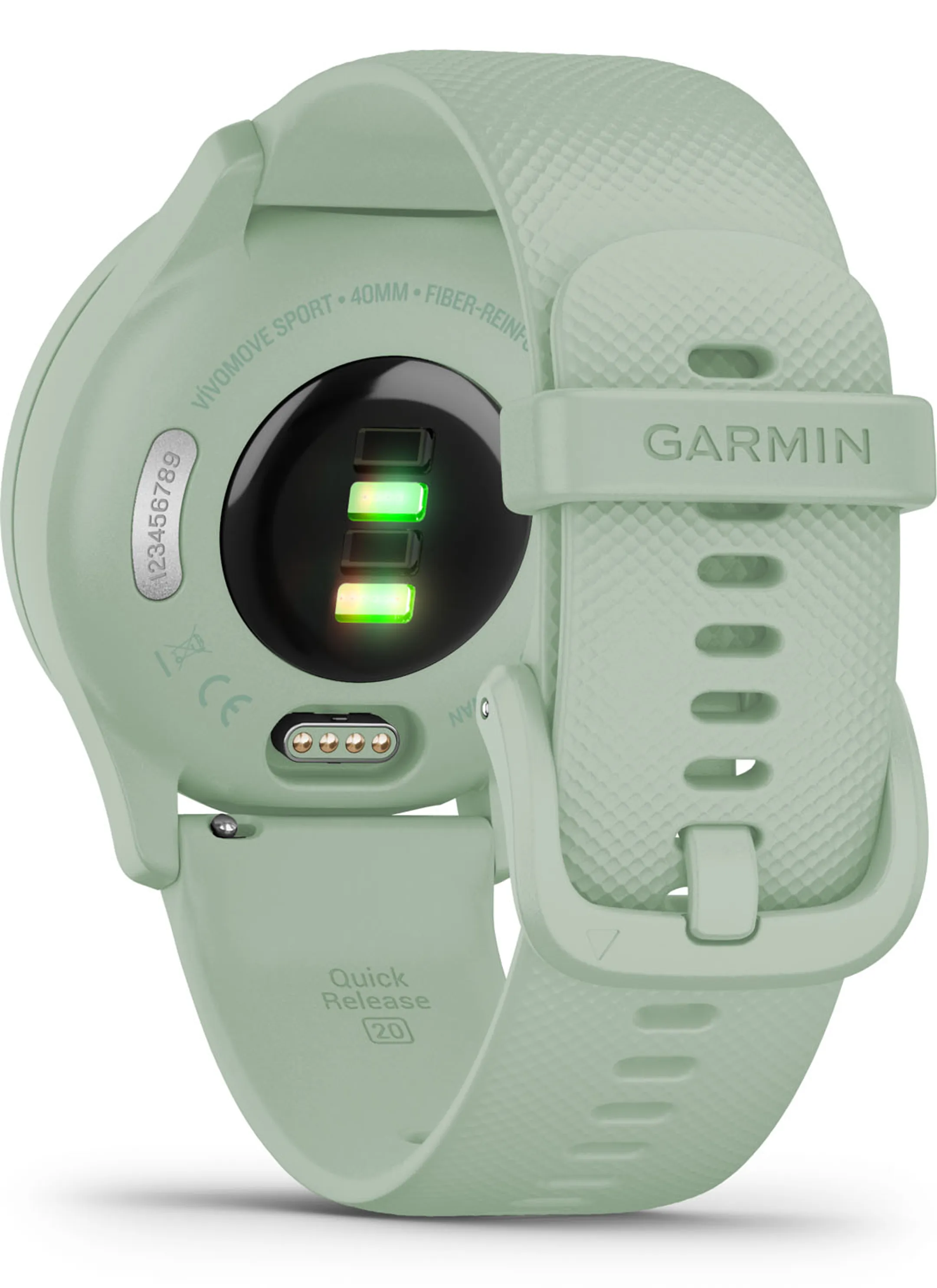 Garmin vívomove Sport - Silver/Cool Mint image