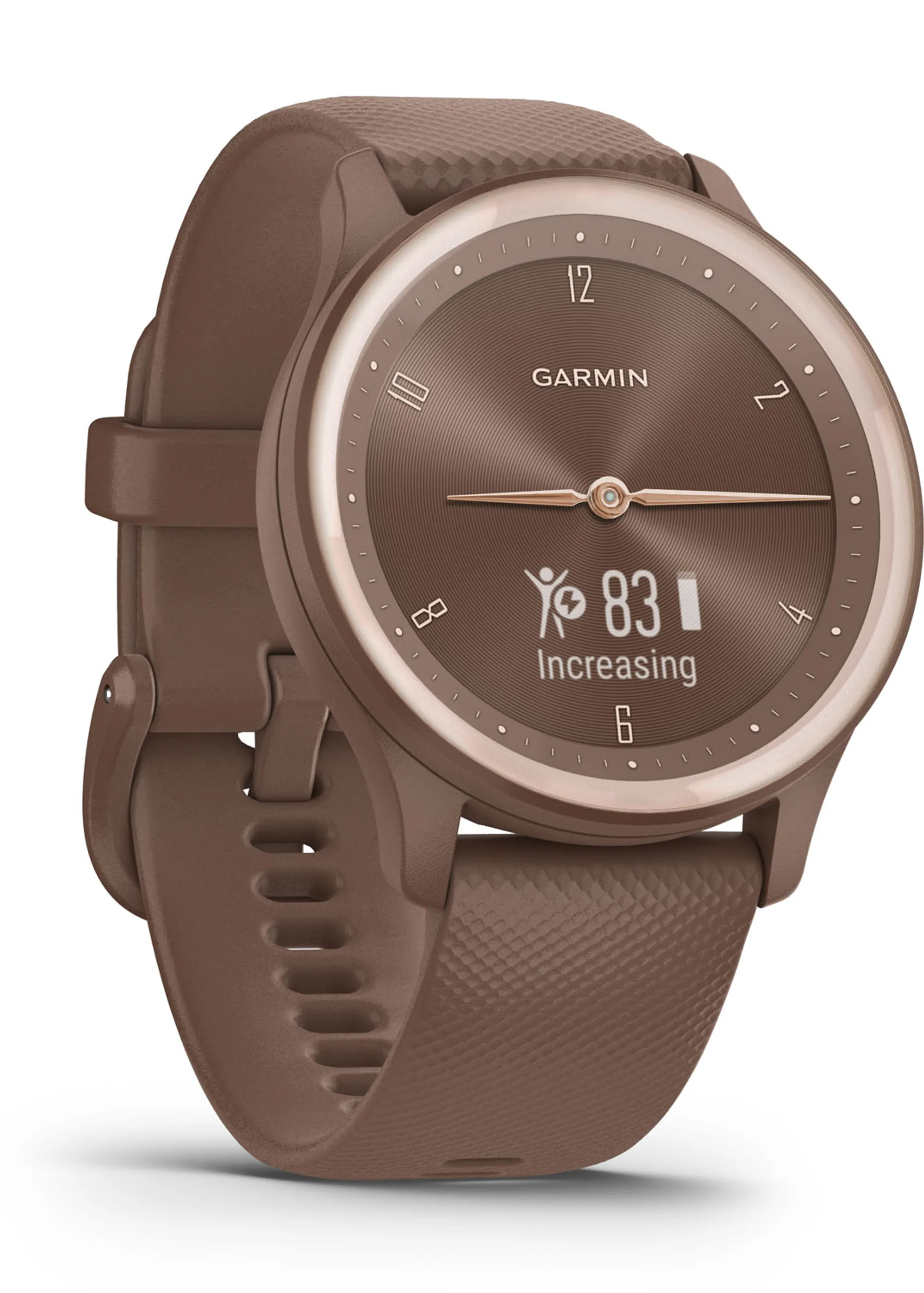 Garmin vívomove Sport - Peach Gold/Cocoa image