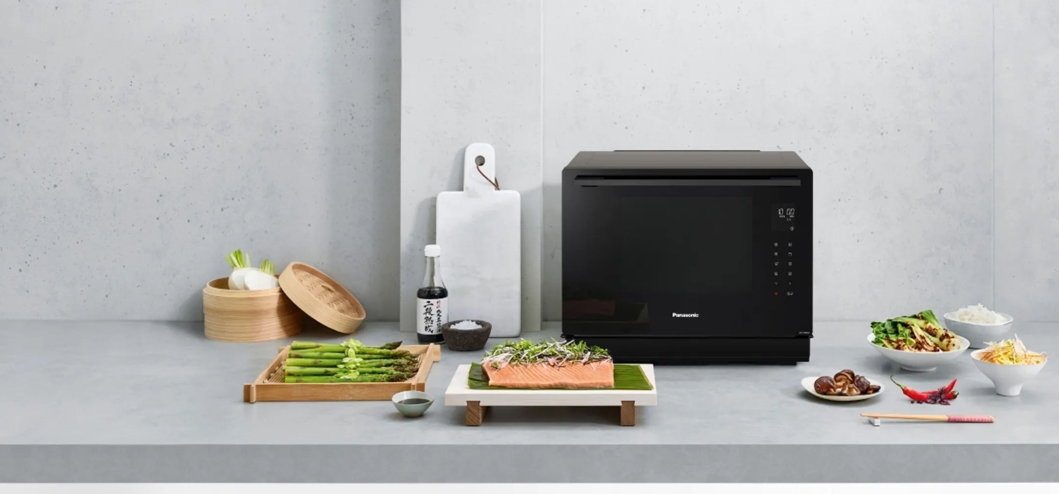 Panasonic Micro-ondes combi NN-CS88LBEPG image