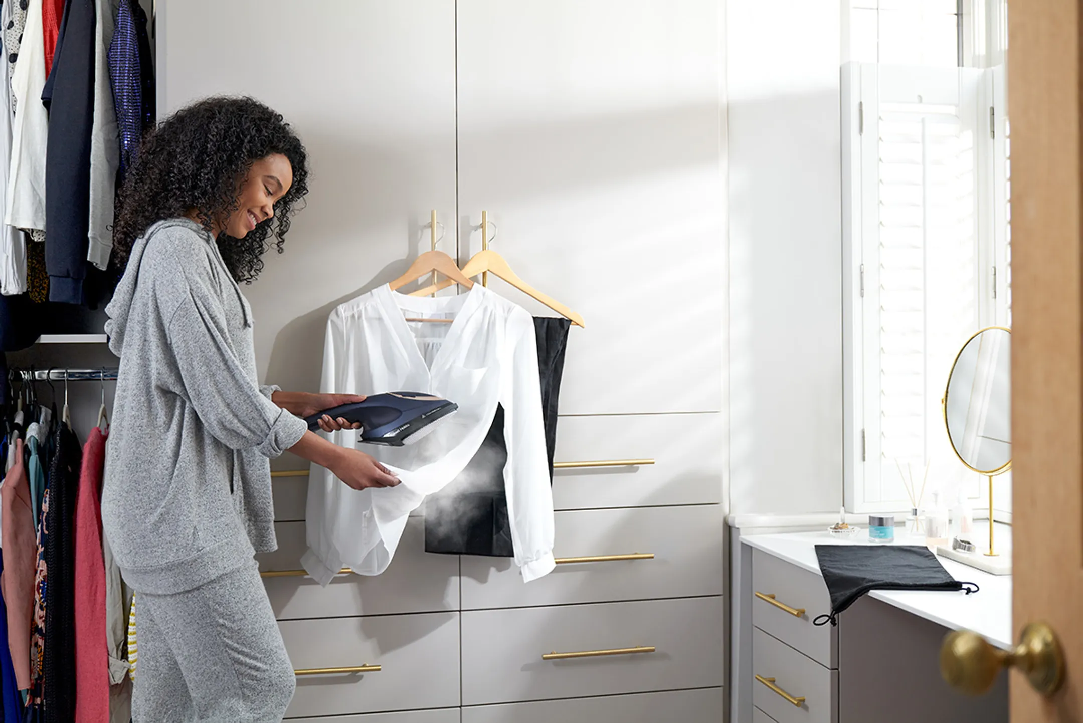 Russell Hobbs Fer à repasser 2 en 1 Steam Genie image