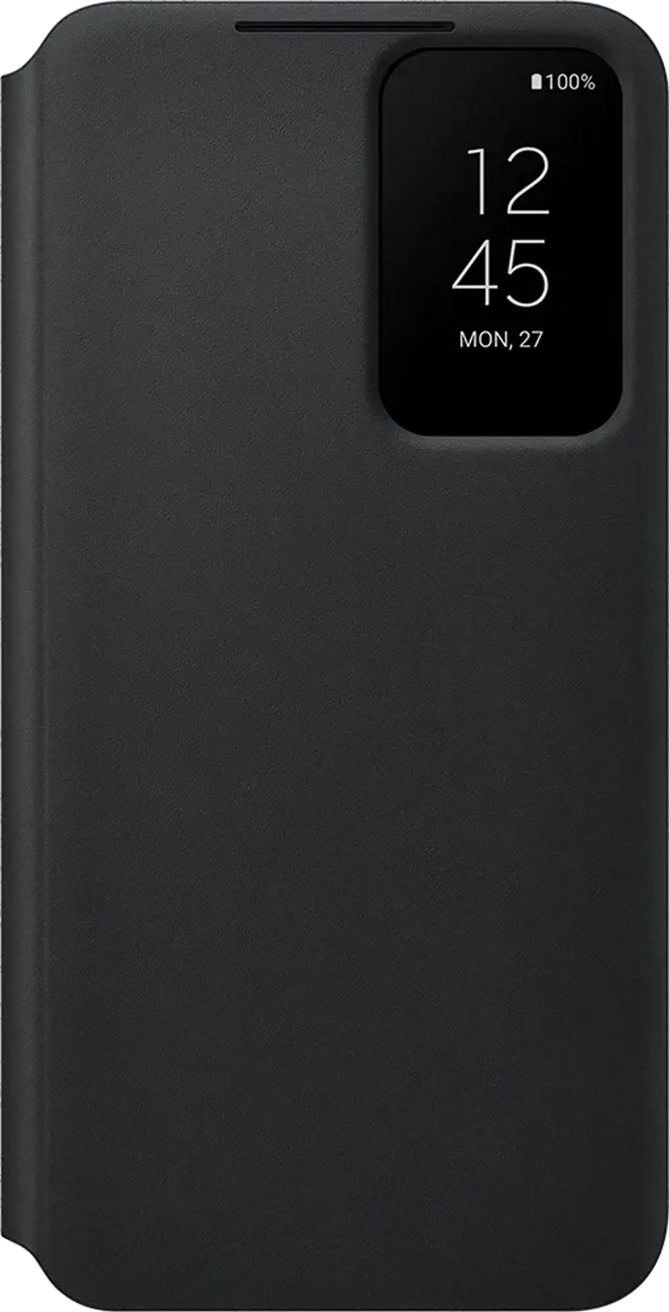 Smart Clear View Cover voor Galaxy S22+ Zwart