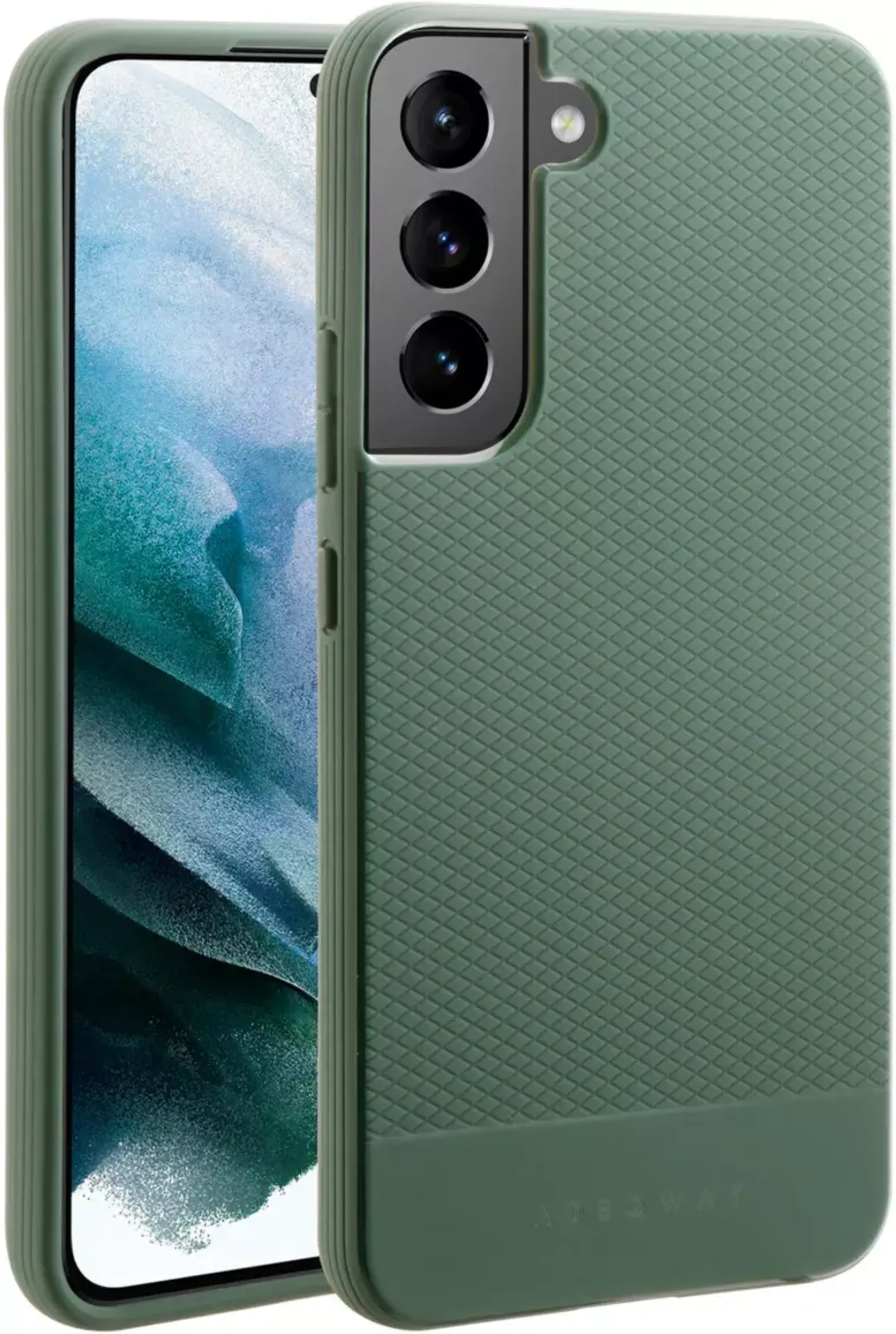 Backcover Souple voor Galaxy S22+ - Groen
