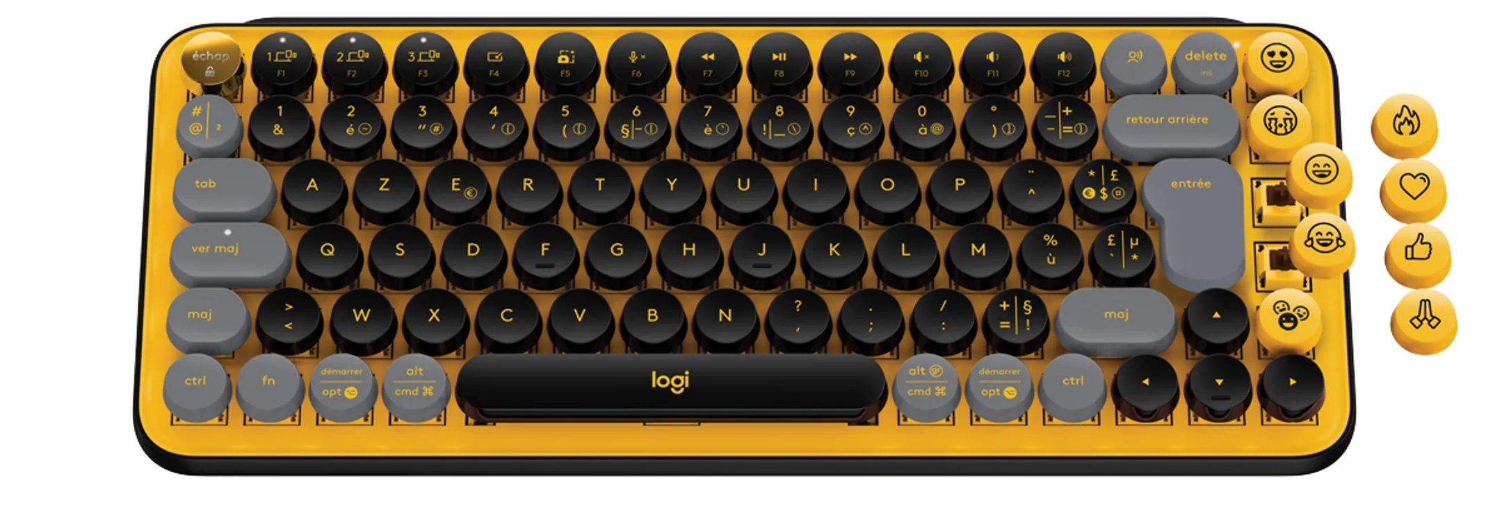 Logitech Pop Keys - Yellow (AZERTY FR) image