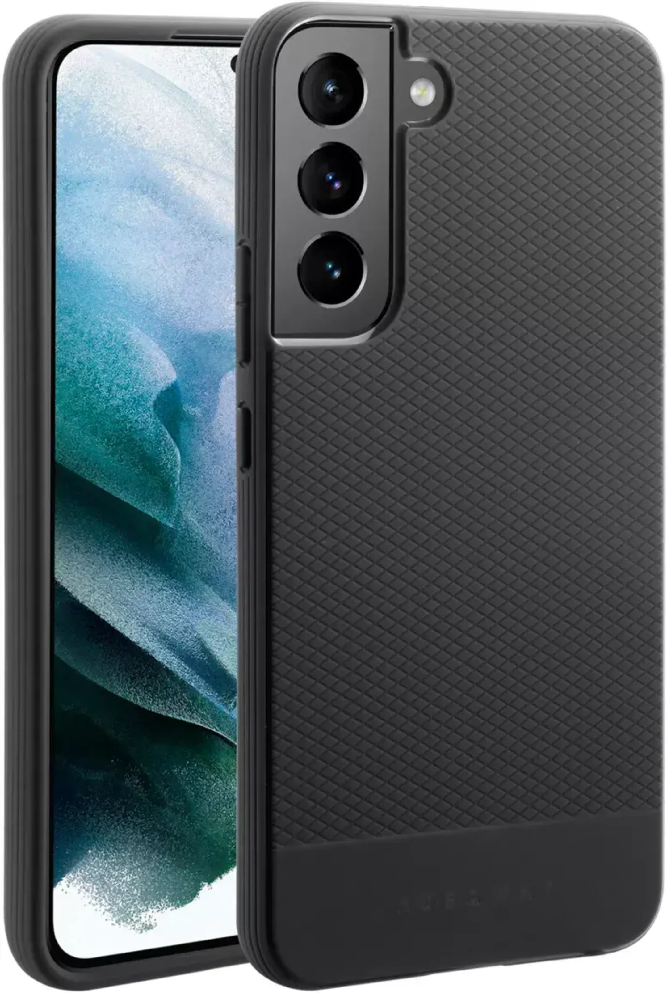 Backcover Souple voor Galaxy S22+ - Zwart