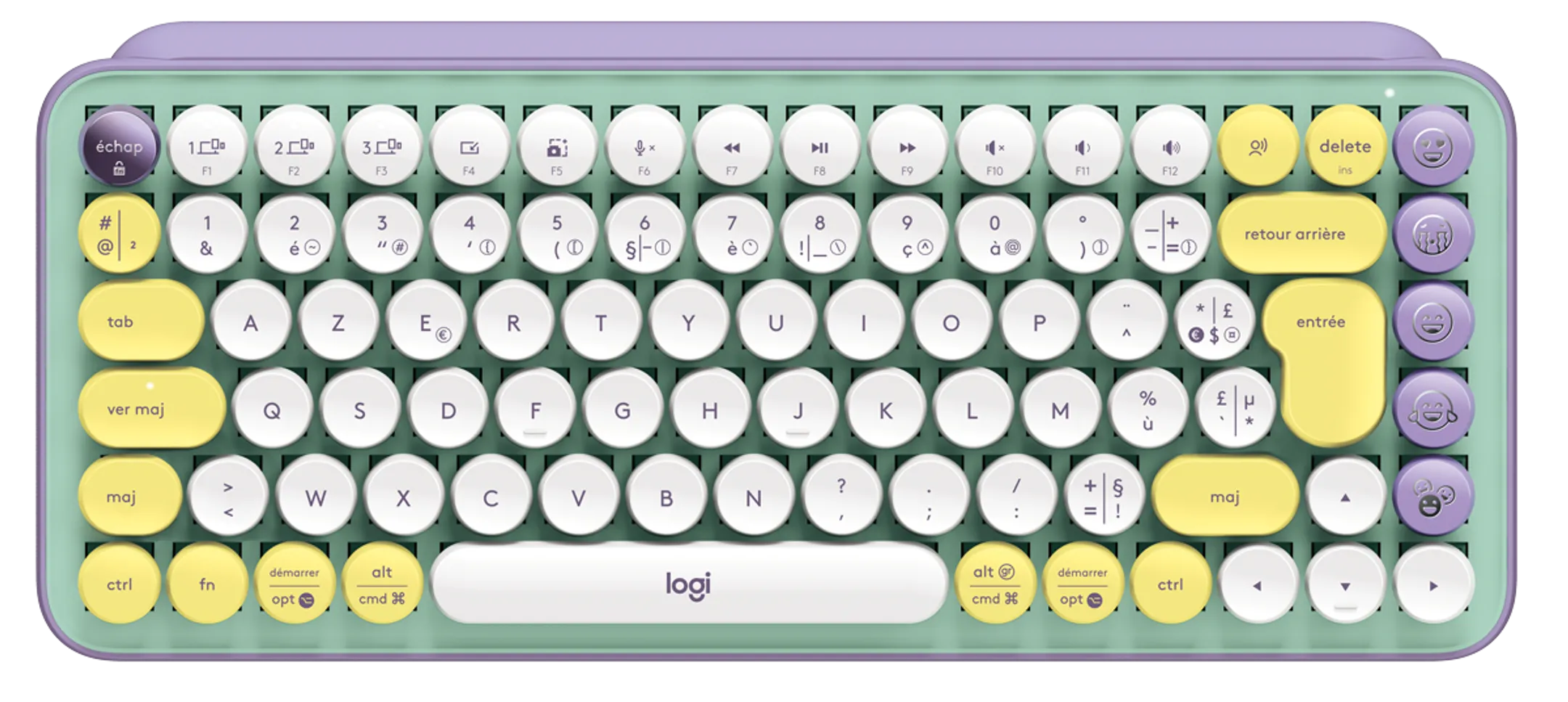 Pop Keys - Mint (AZERTY FR)
