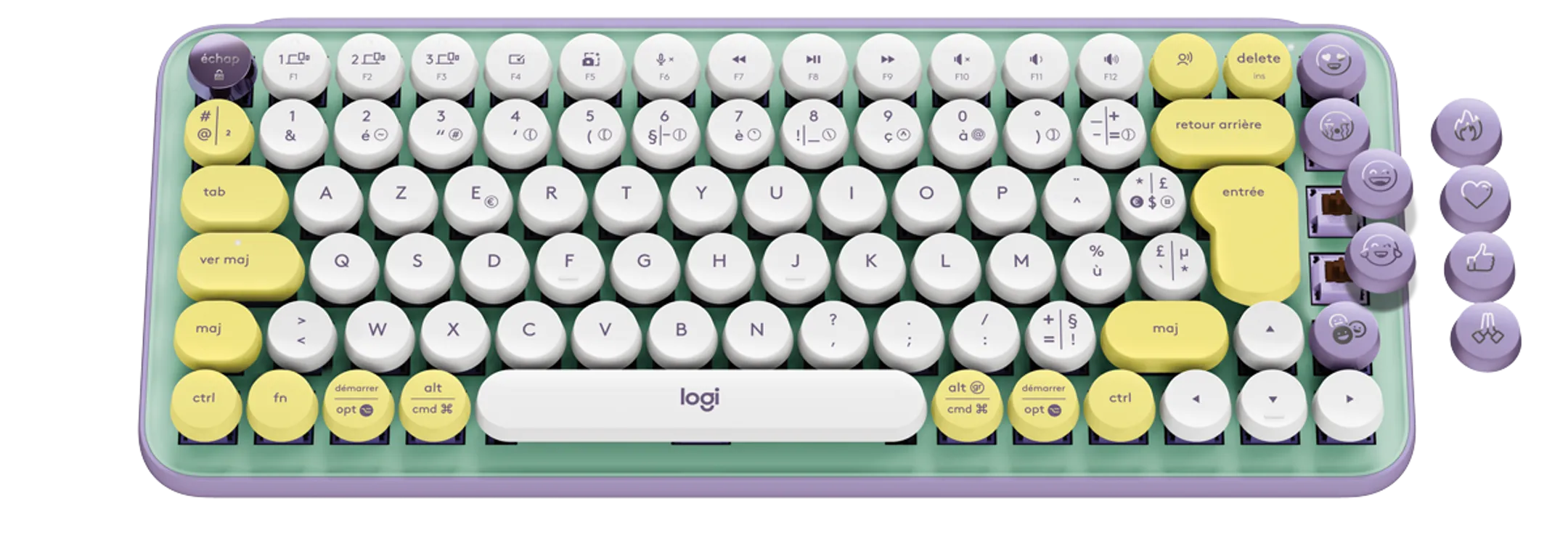 Logitech Pop Keys - Mint (AZERTY FR) image