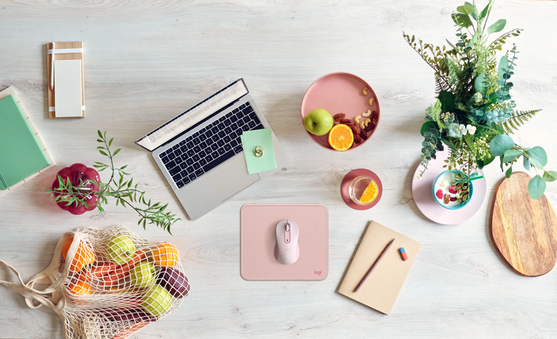 Logitech Mouse Pad Studio Series - Roze image