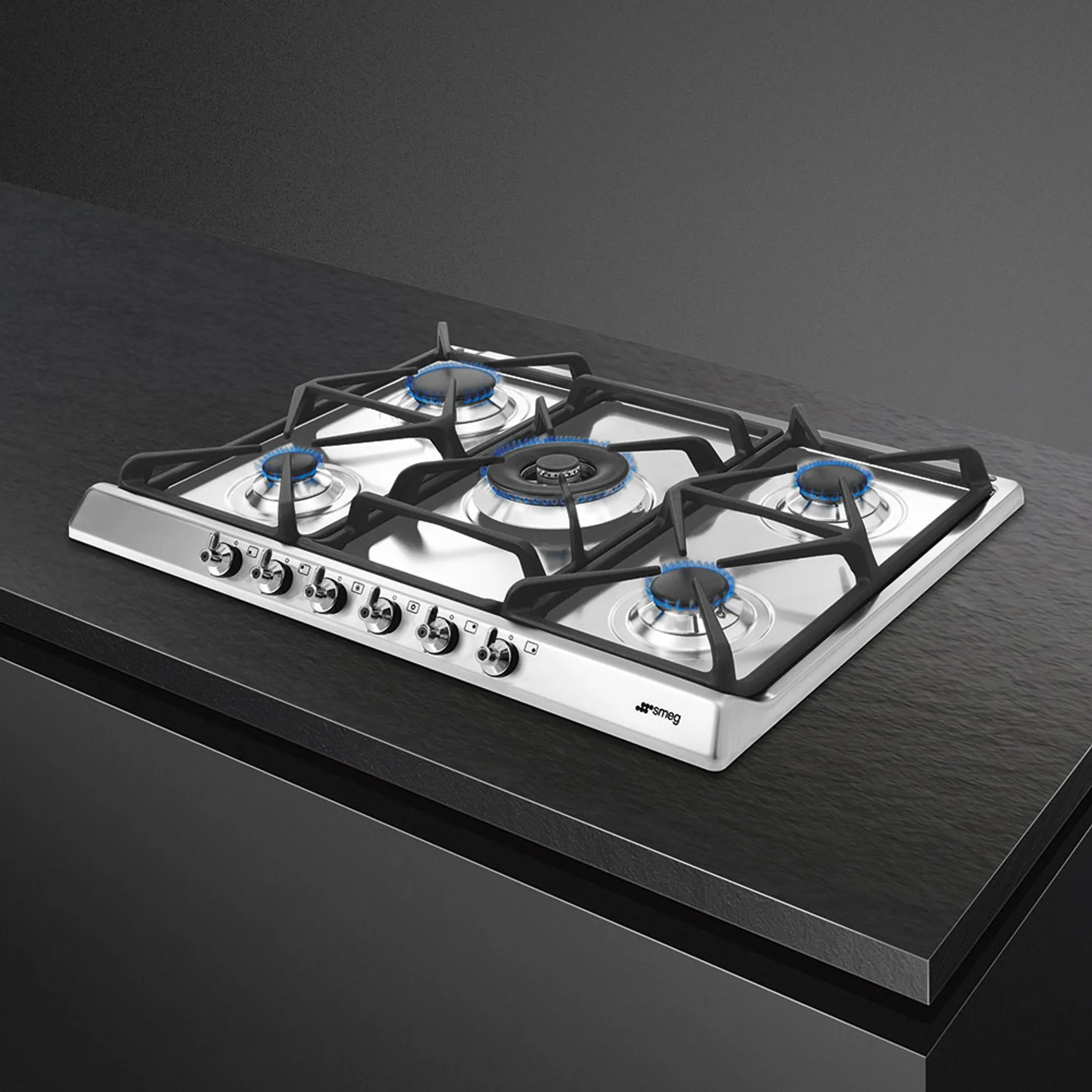 Smeg Gaskookplaat SE70SGH-5 image