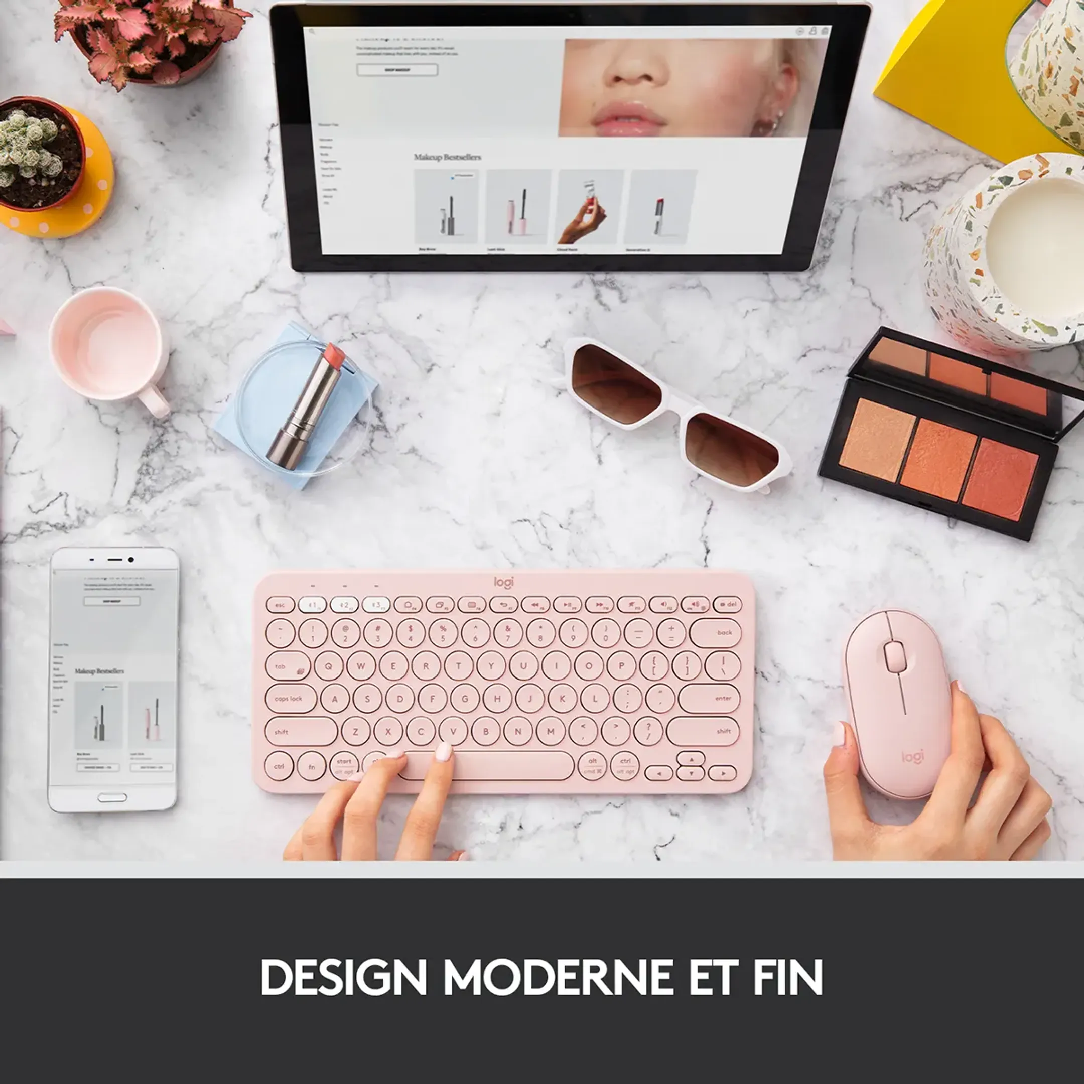 Logitech Pebble M350 - Rose image