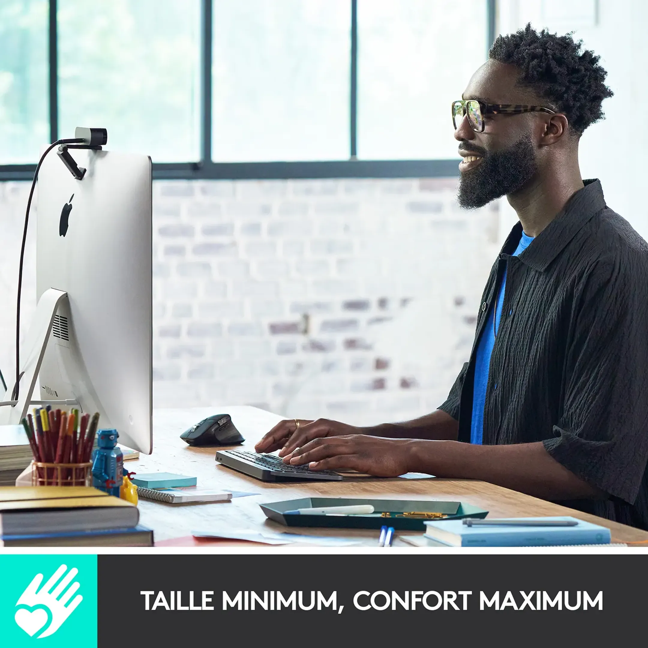 Logitech MX Keys Mini - Rose (AZERTY FR) image