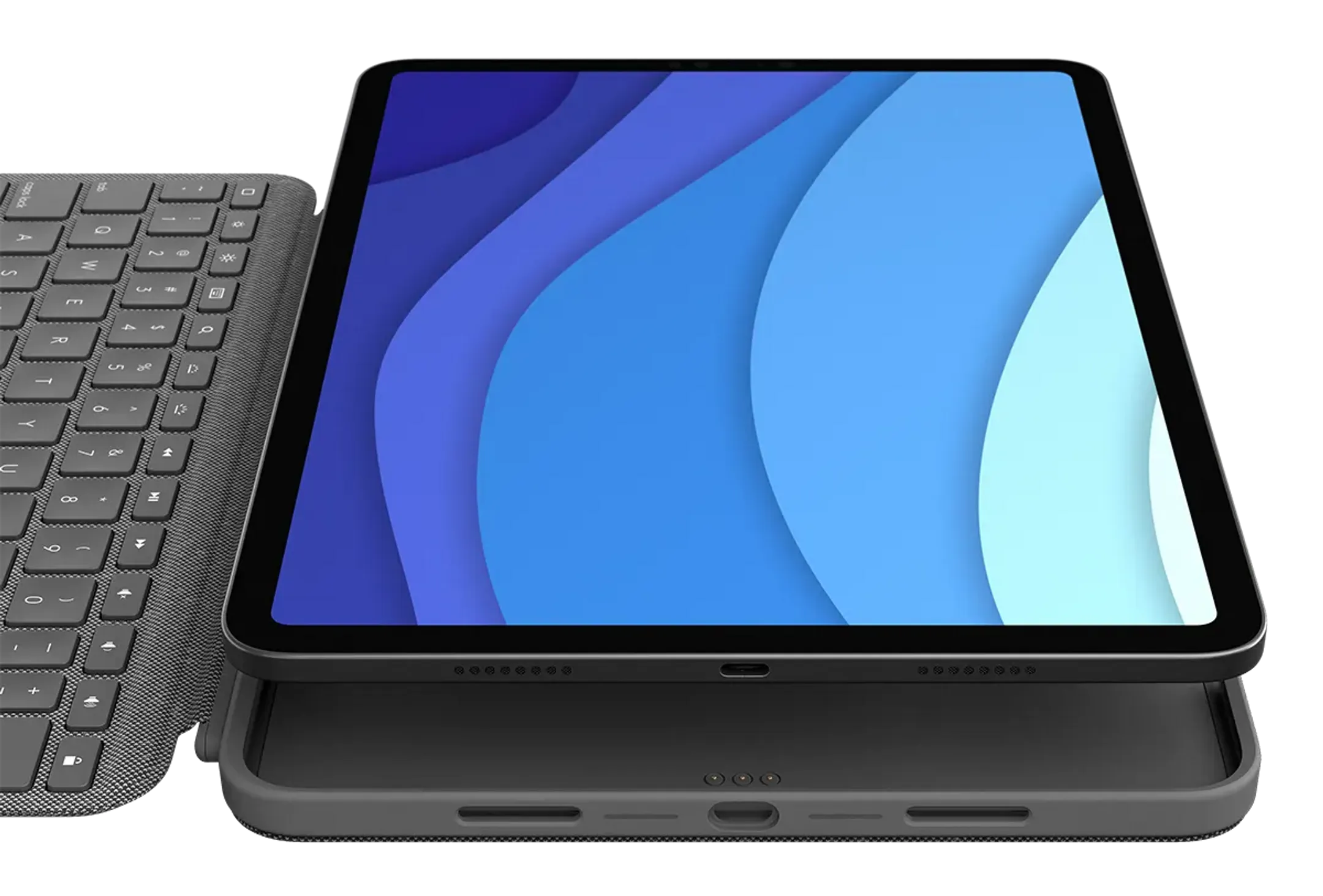 Logitech Housse Tablette Combo Touch - iPad Pro 11-inch (1st, 2nd, 3rd gen) (AZERTY FR) image