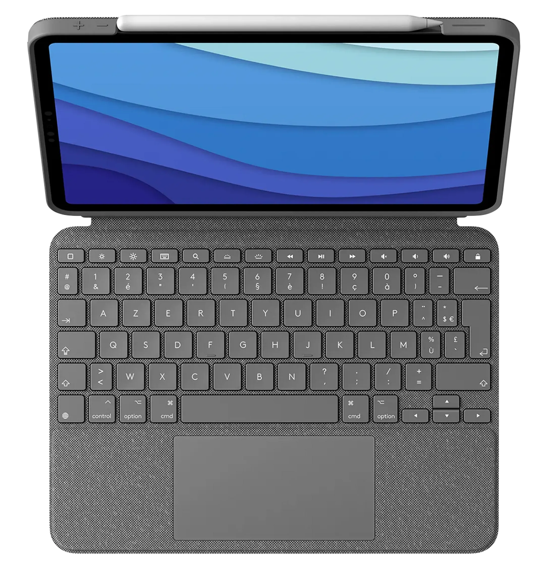 Logitech Housse Tablette Combo Touch - iPad Pro 11-inch (1st, 2nd, 3rd gen) (AZERTY FR) image