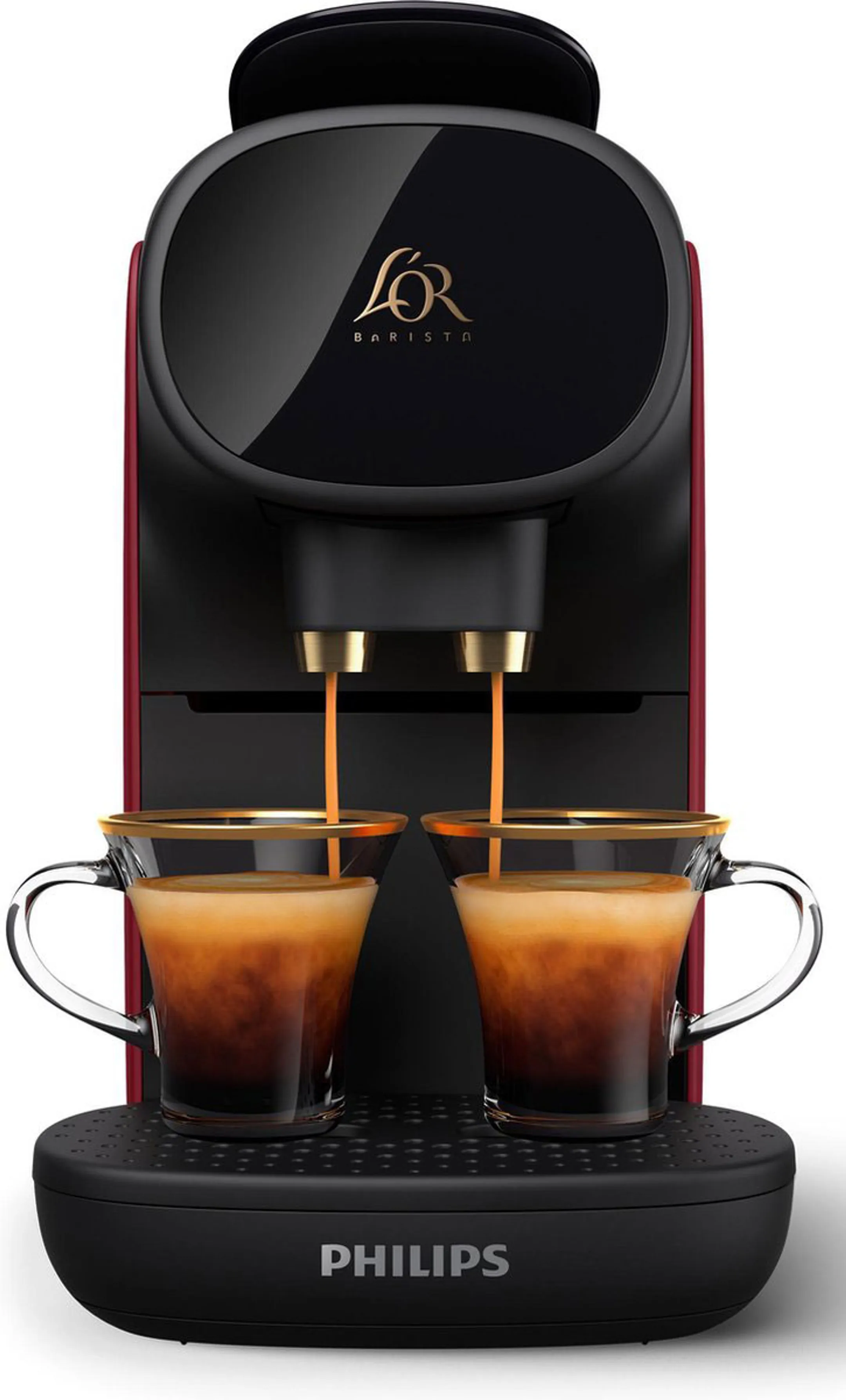 Philips L'OR Barista Sublime LM9012/50 - Noir/Rouge image