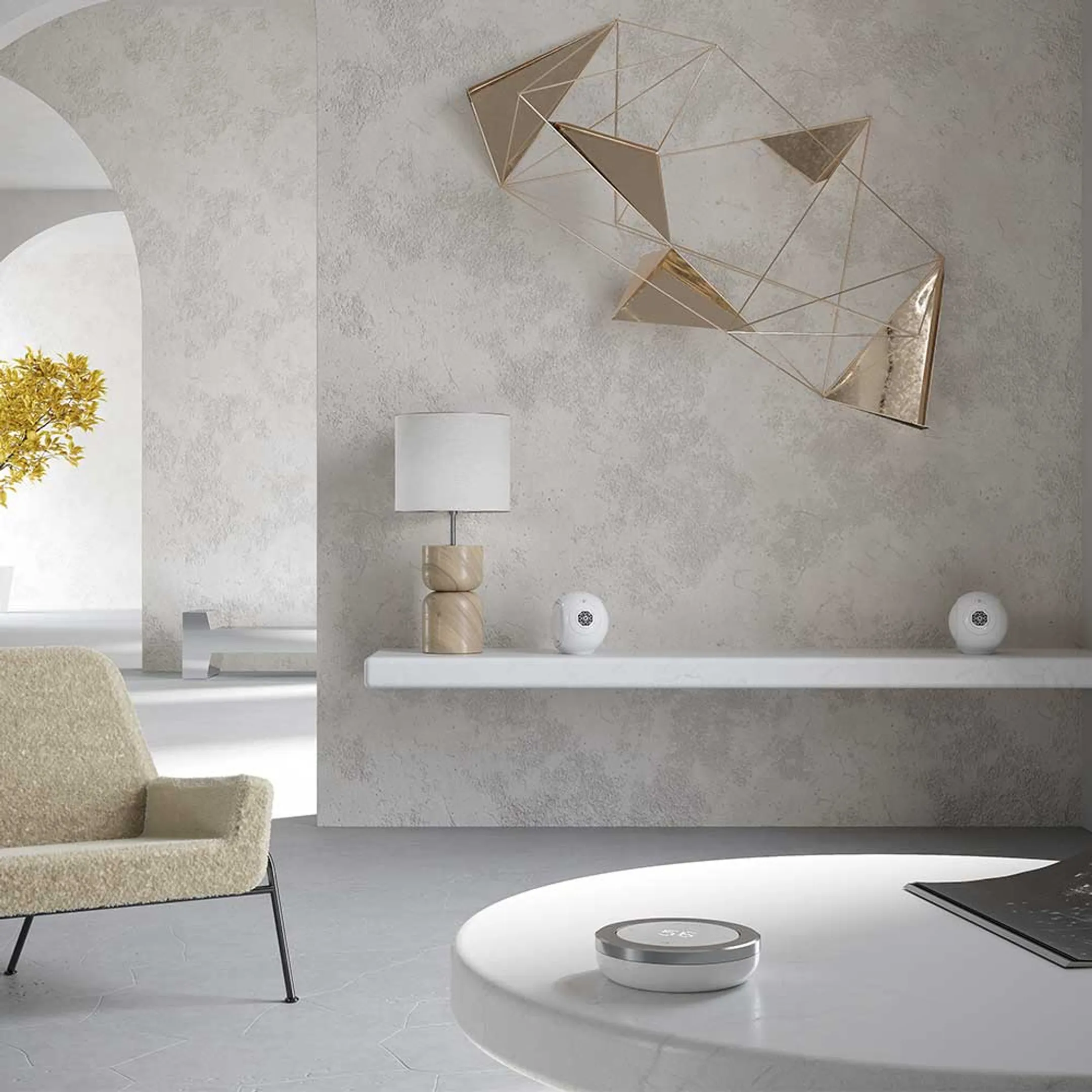 Enceinte Bluetooth et Wifi PHANTOM II 95 DB - Blanc