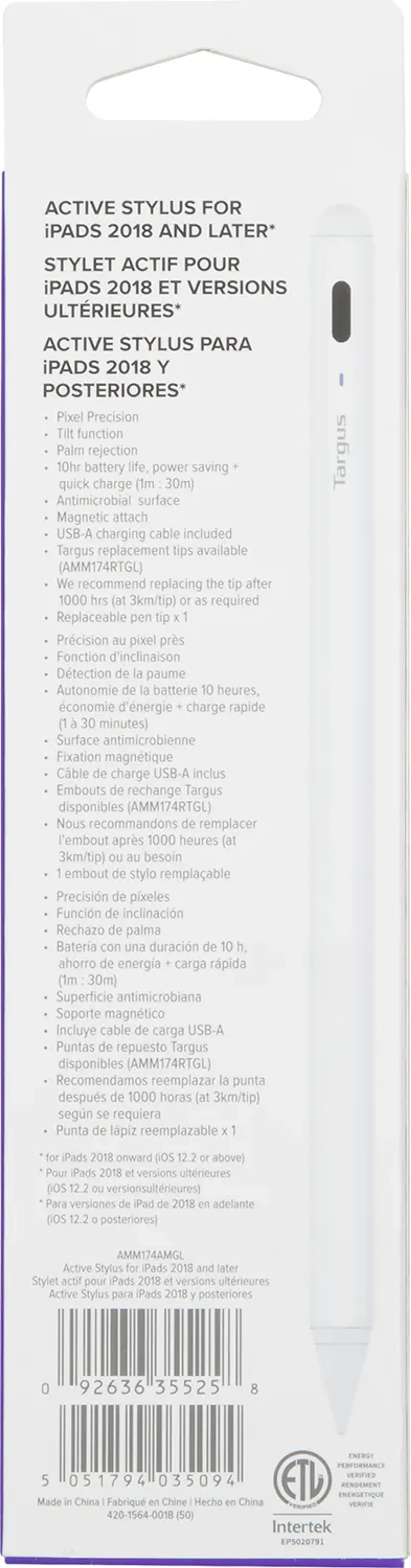 Targus Antimicrobiële Active Stylus for iPad® image