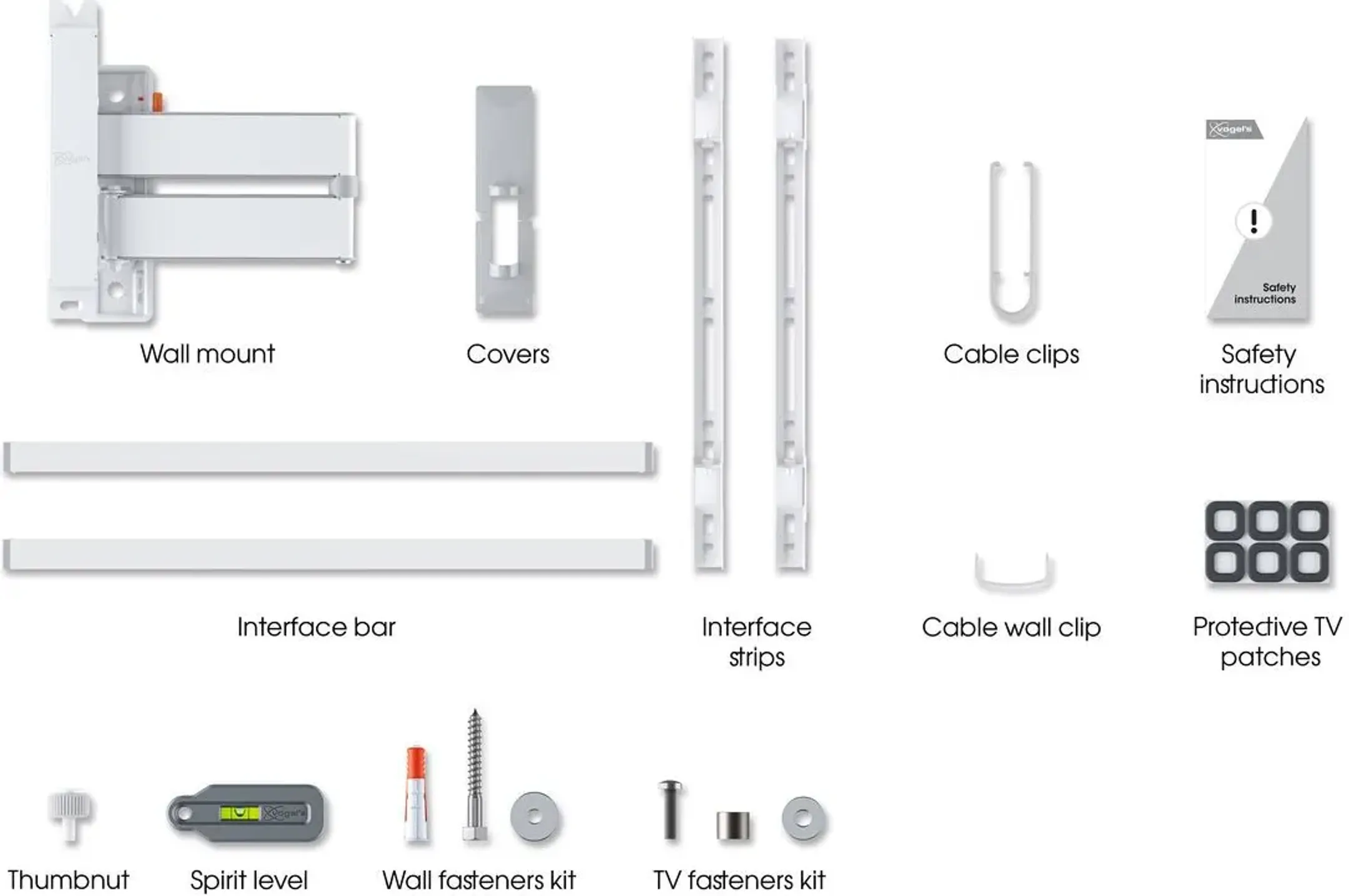 Vogels Support orientable pour TV 40"- 77" - TVM 3645W image