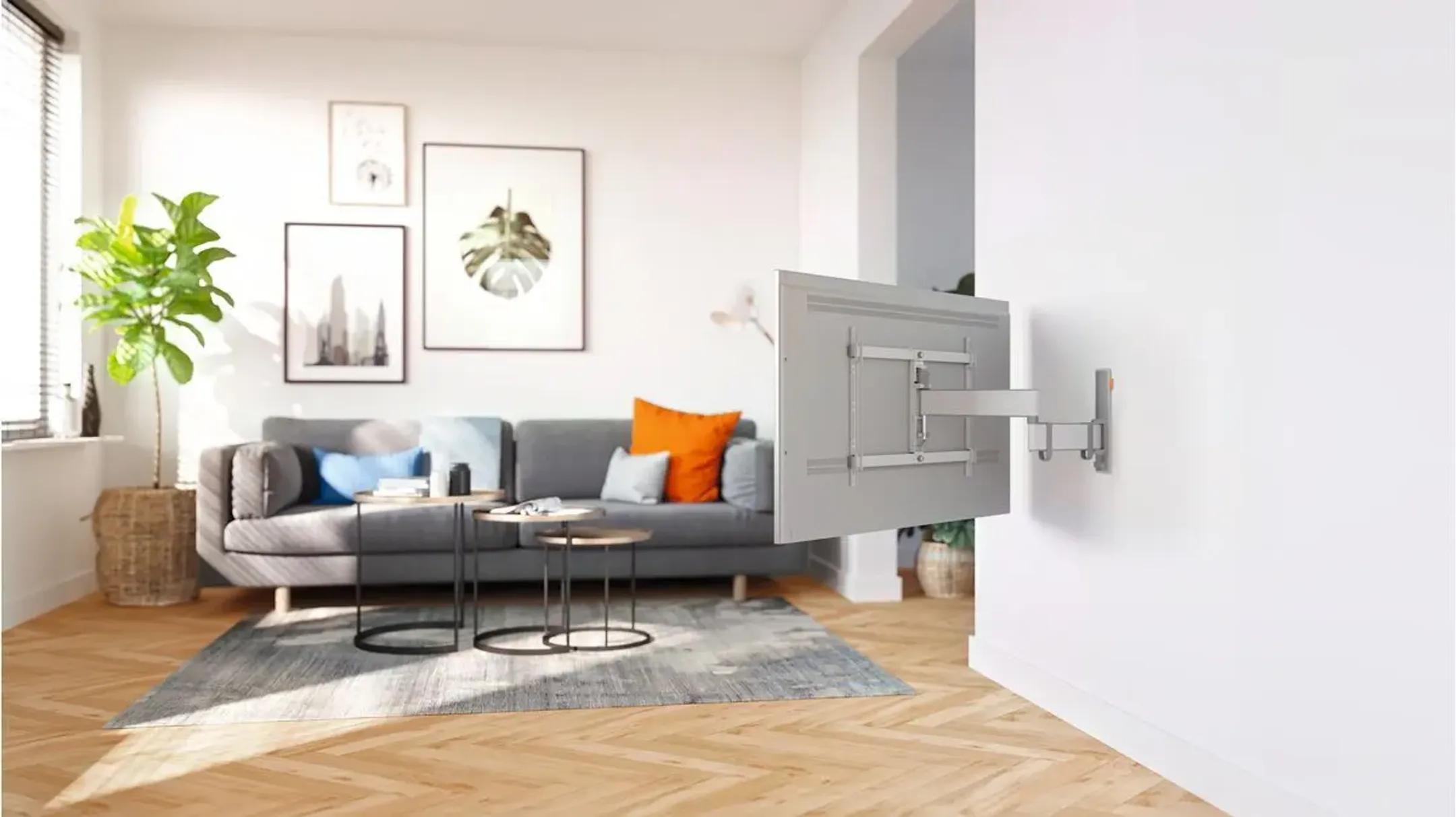 Vogels Support orientable pour TV 40"- 77" - TVM 3645W image