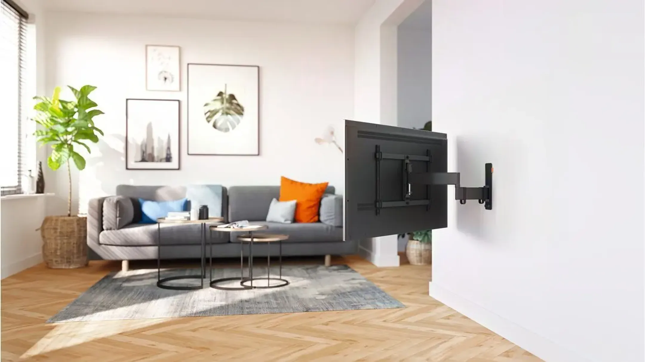 Vogels Draaibare beugel voor TV 40"- 77" - TVM 3645 image