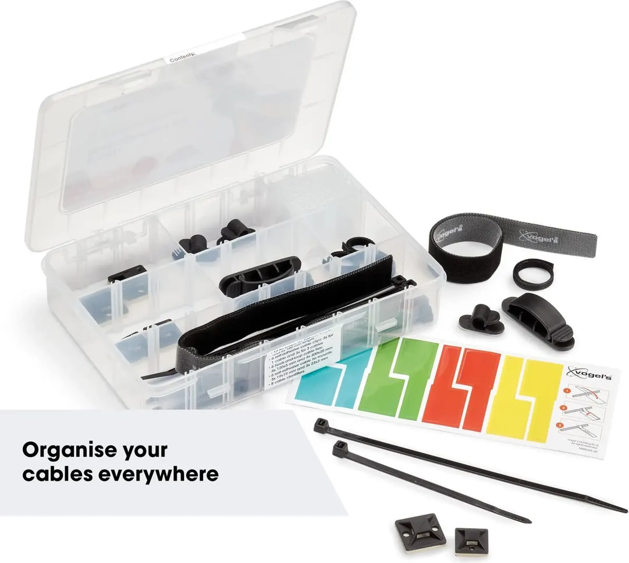 Vogels Kit de gestion des câbles - TVA 6203 image