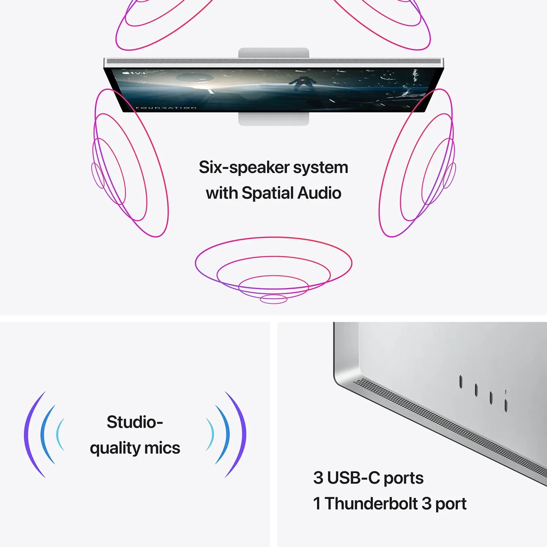 Apple Studio Display adapteur VESA - Argent image