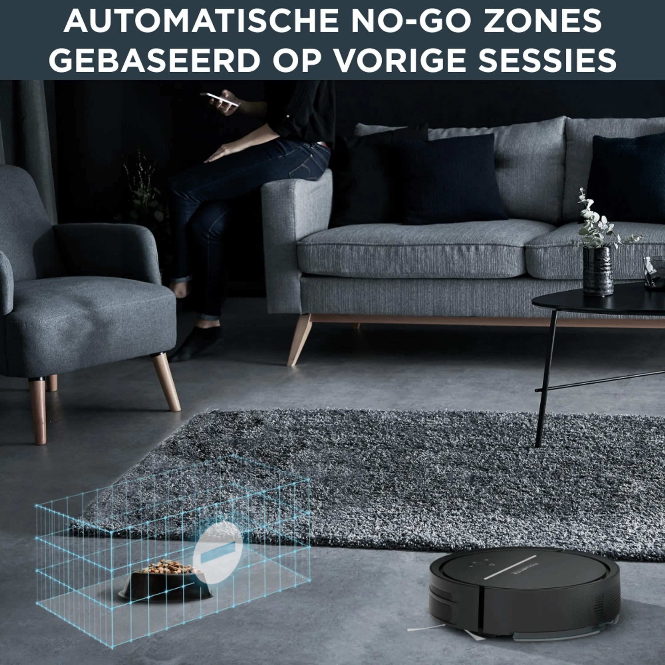 Rowenta Robotstofzuiger X-Plorer Serie 120 AI RR7865WH image