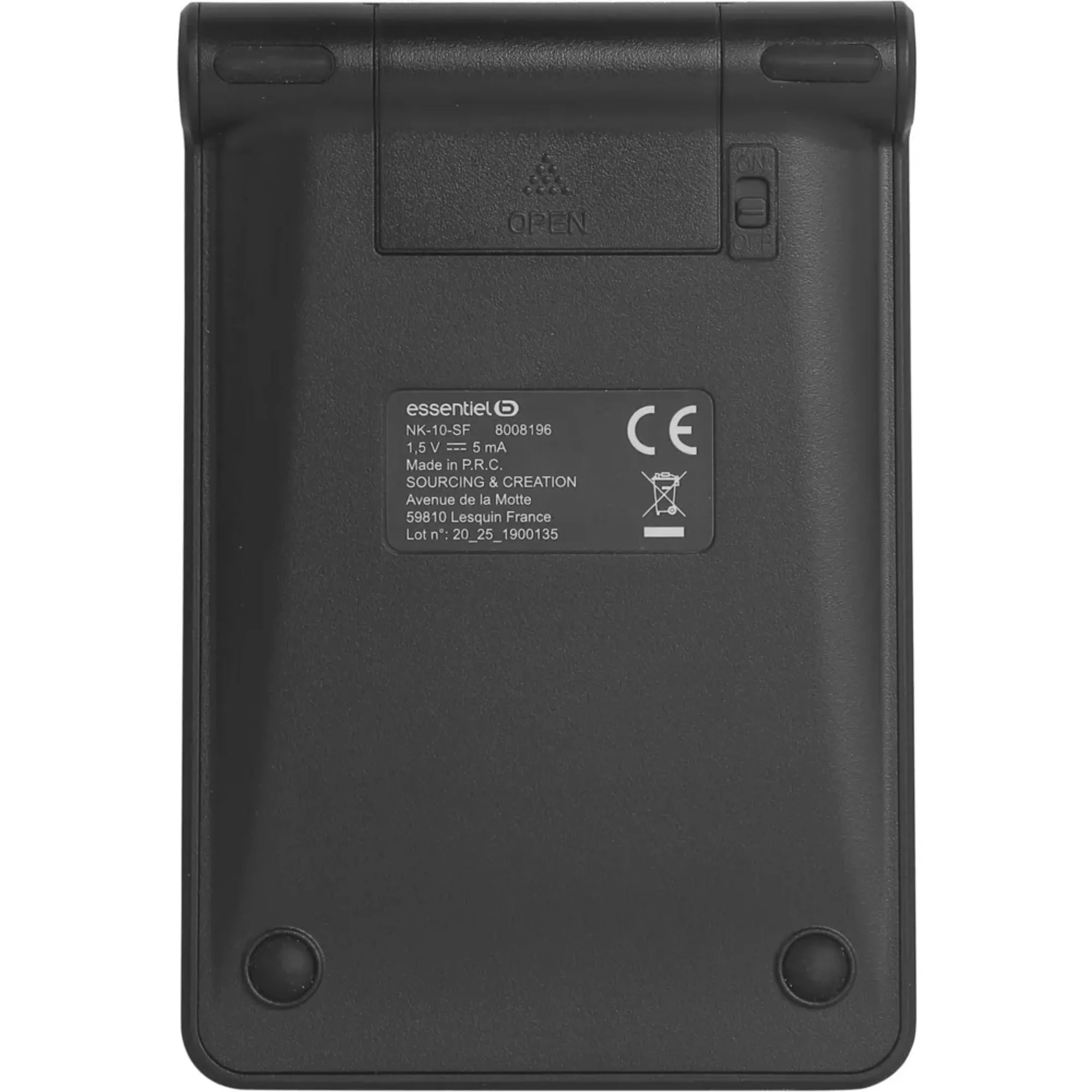 Essentiel-B Numeriek toetsenblok NK-10-SF - Noir image