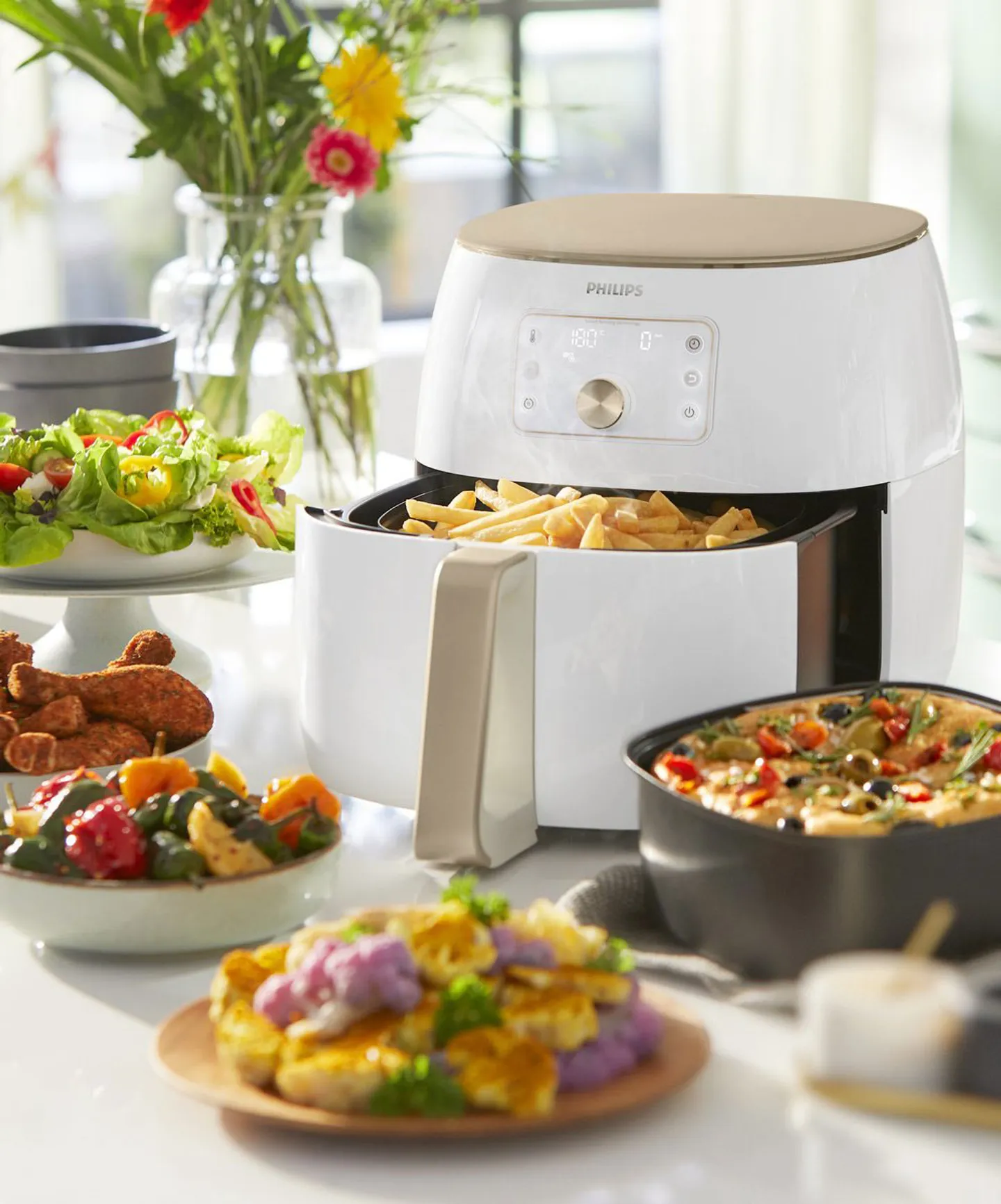 Philips Airfryer SS Premium HD9870/20 Smart Sensing Bestel nu,