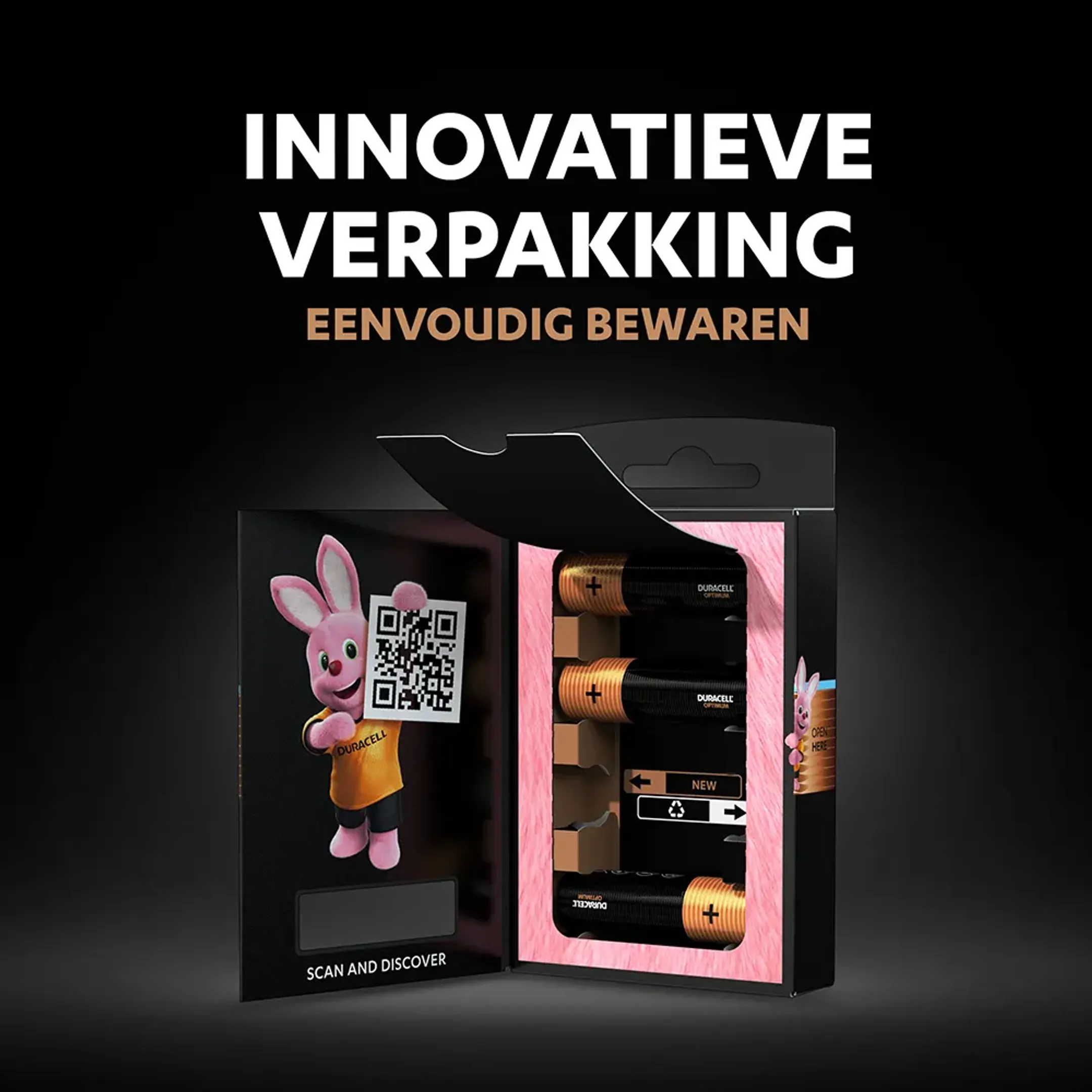 Duracell Optimum AAA-batterijen - 4 stuks image