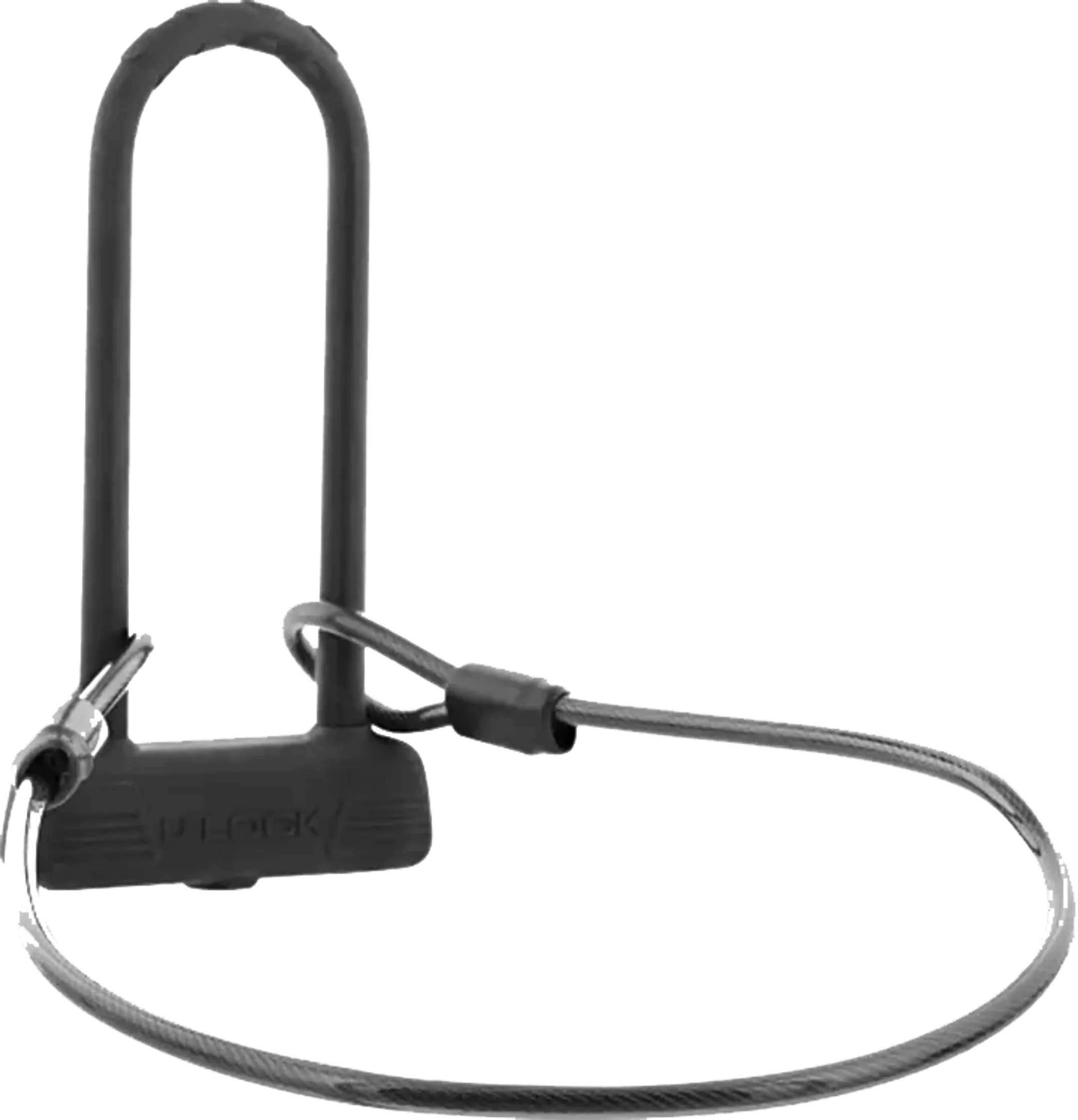 Antivol en U avec câble pour vélo/trottinette