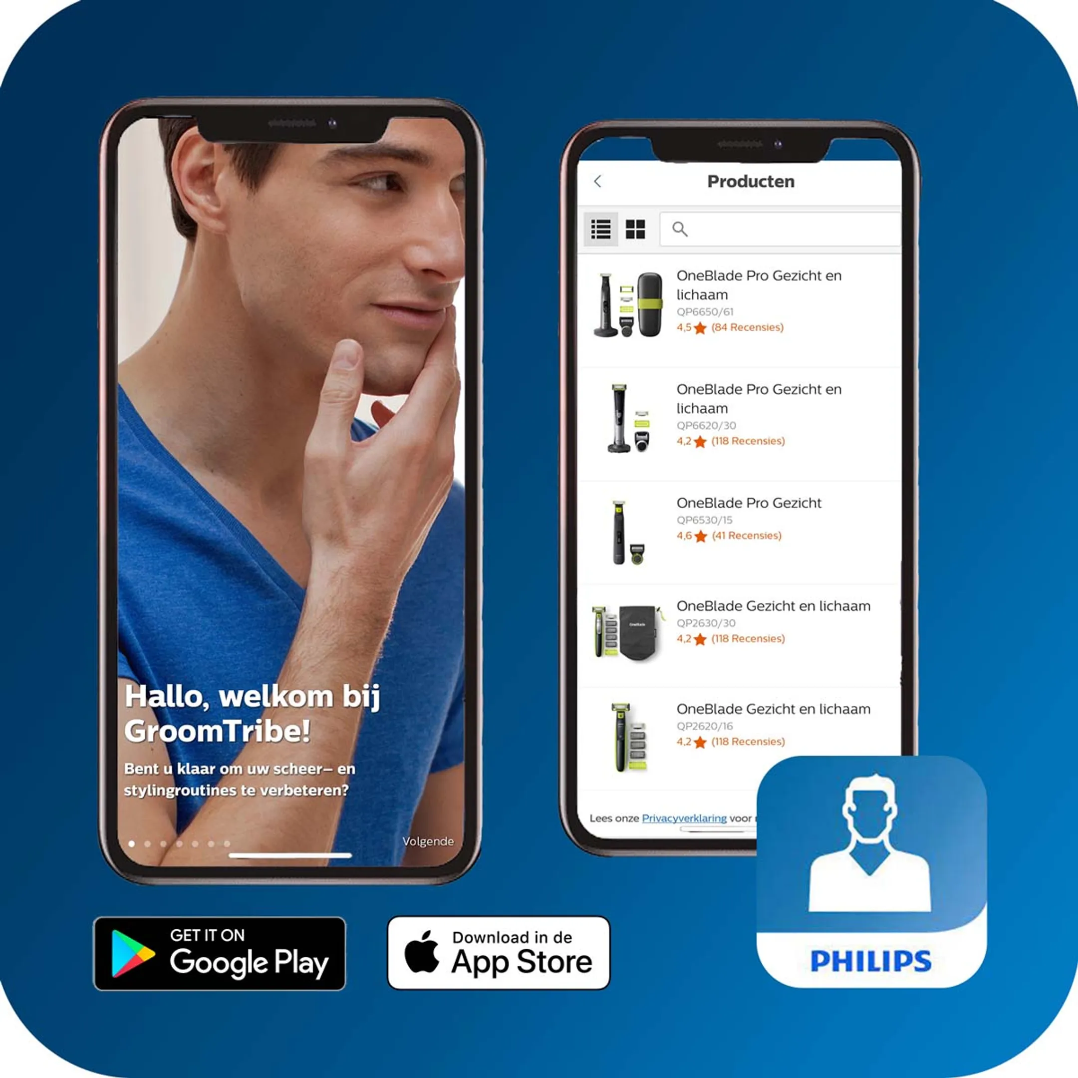 Philips Baardtrimmer 9000 Prestige BT9810/15 image