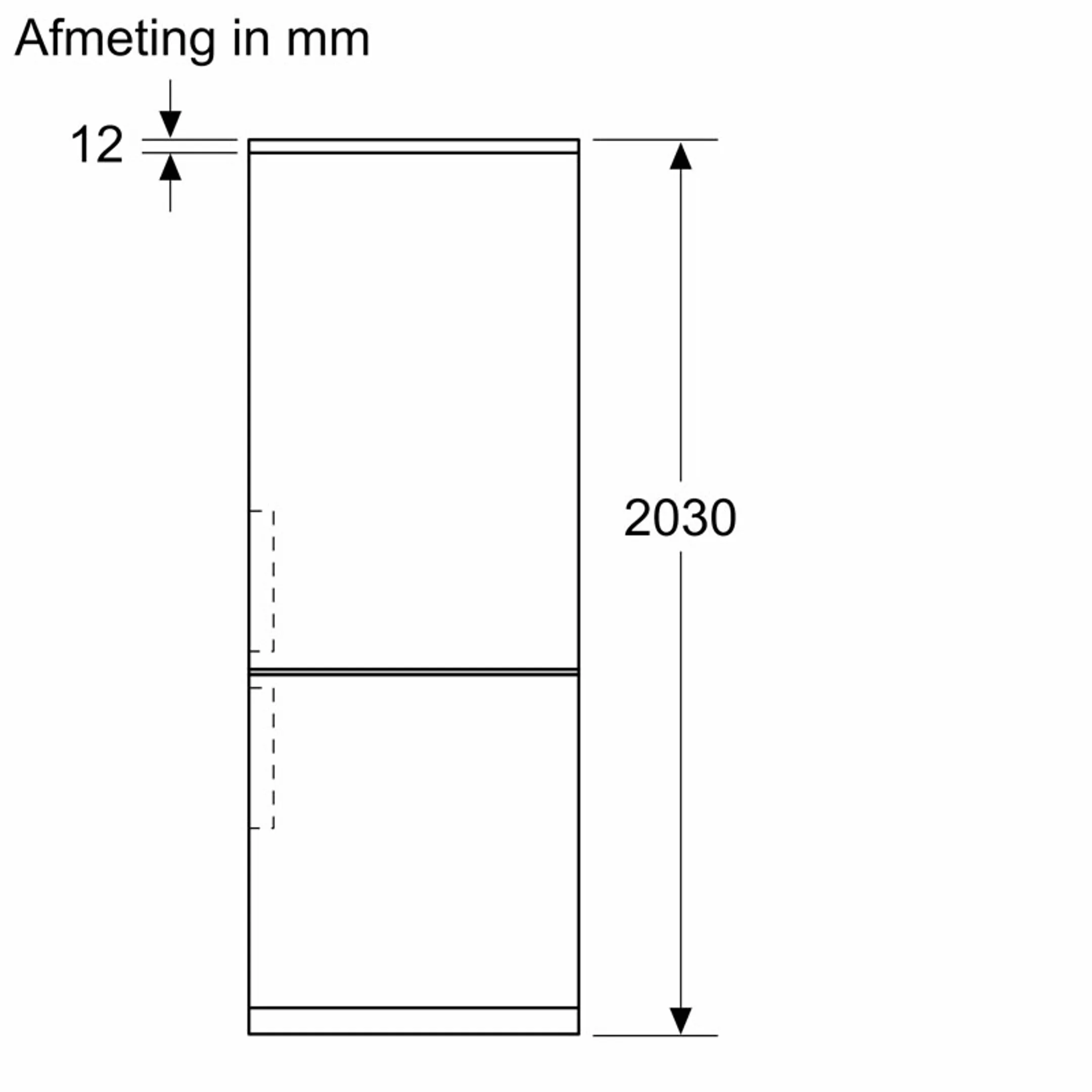 Bosch Frigo avec congélateur KGN392LCF Serie 4 Total No-frost 203 cm image