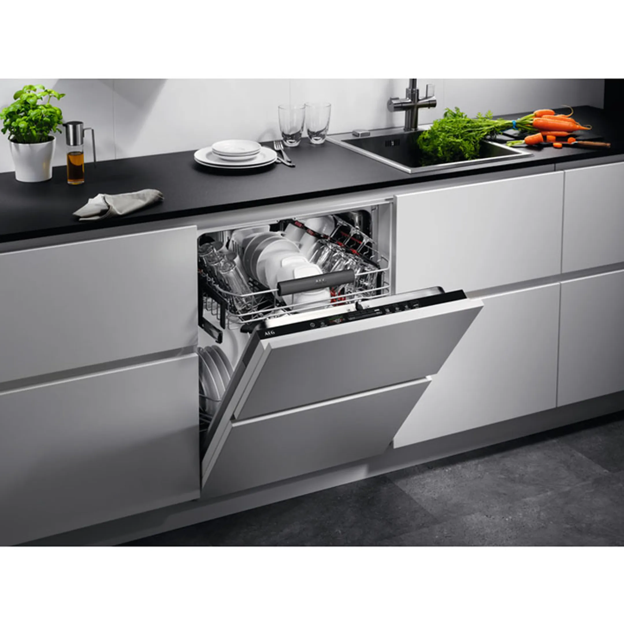 AEG Inbouw vaatwasser FSE74617P QuickSelect AirDry image