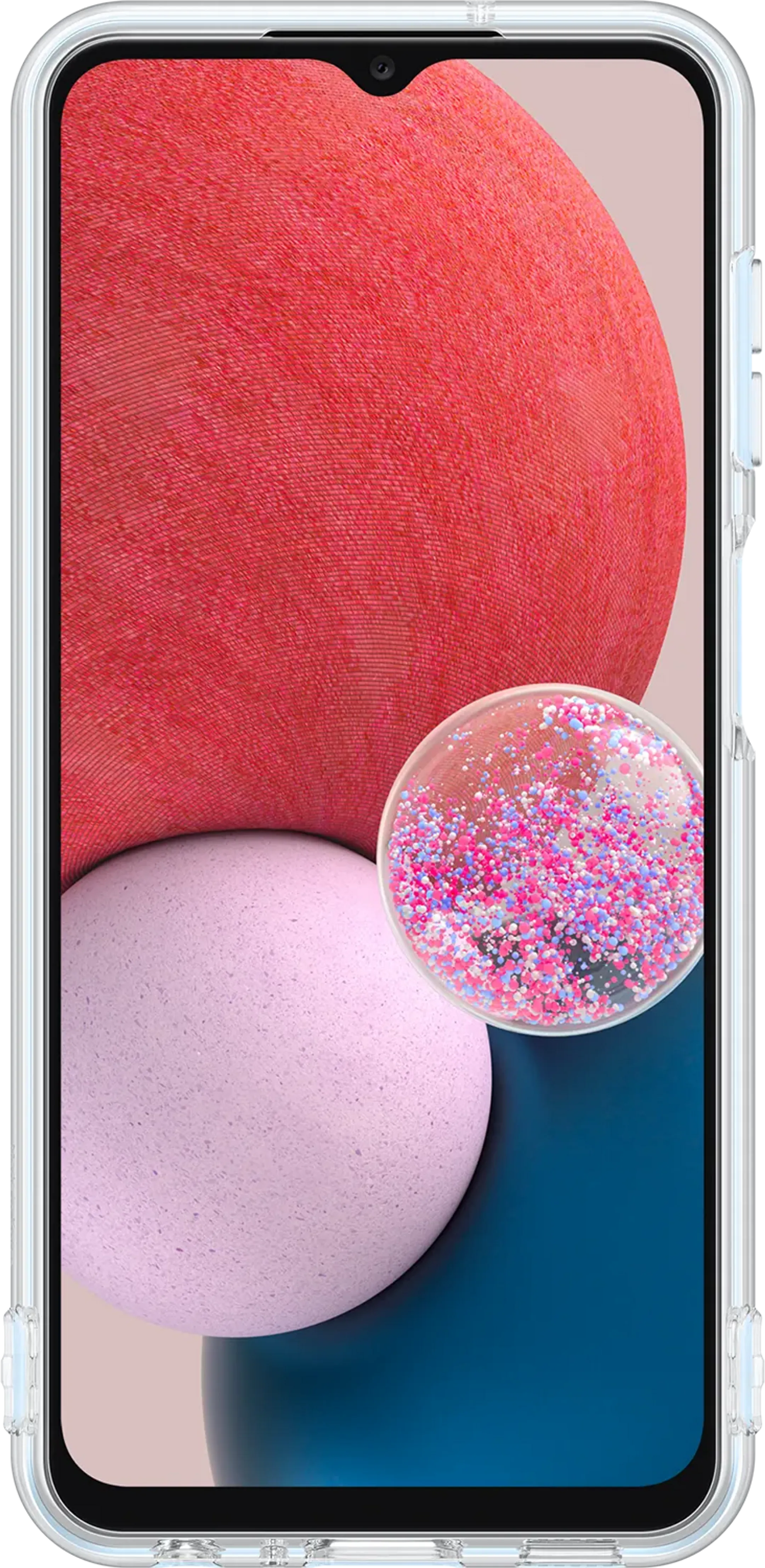 Soft Clear backcover voor Galaxy A13 - Transparant