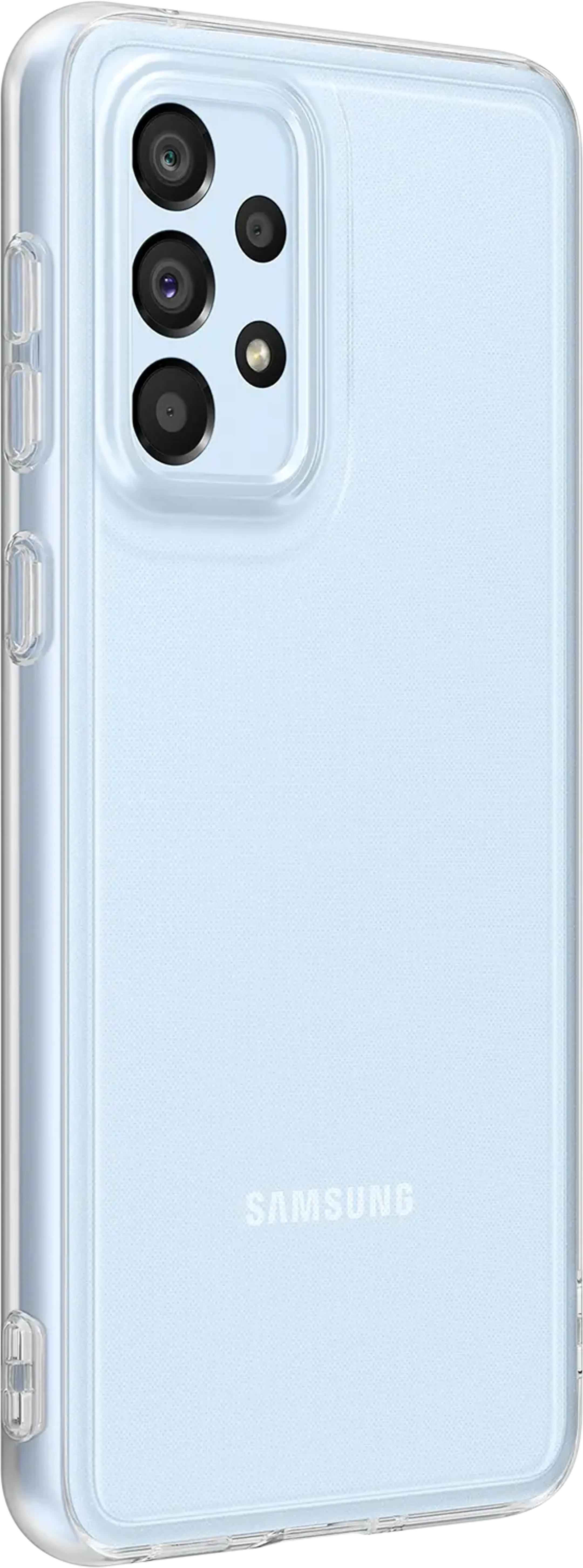 Samsung Coque Soft Clear pour Galaxy A33 - Transparent image