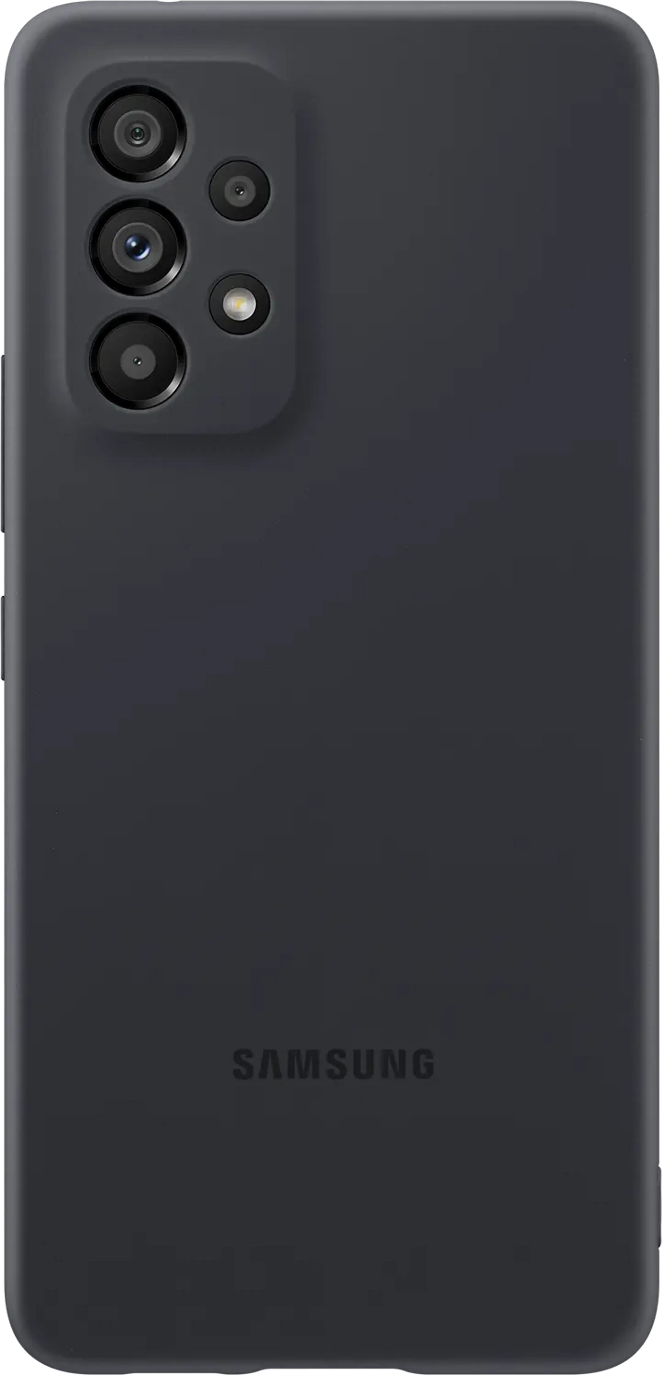 Coque en silicone pour Galaxy A53 5G - Black