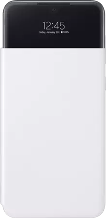Smart View Wallet Cover pour Galaxy A33 5G - Blanc