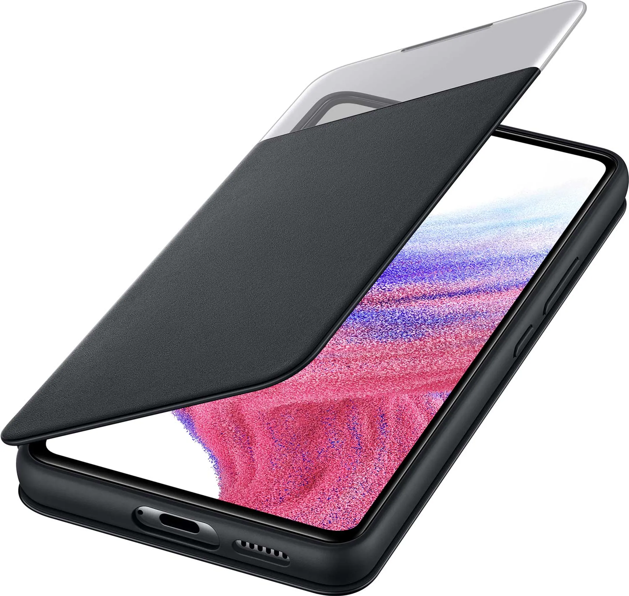 Smart S View Wallet Cover pour Galaxy A53 5G - Noir