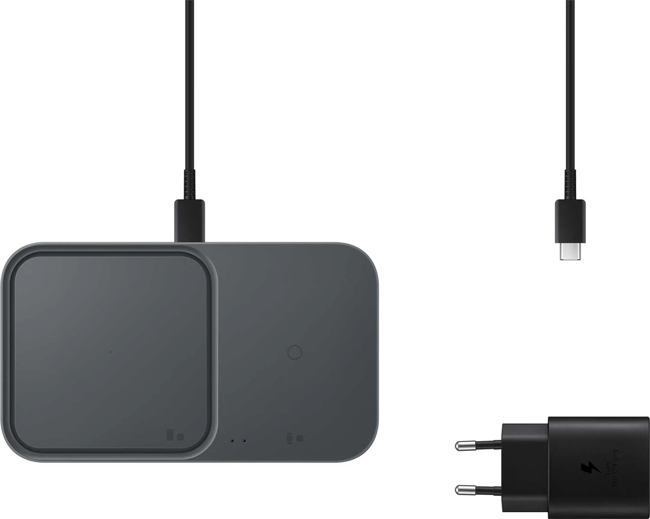 Samsung 15 W Fast Wireless Charger Duo - Zwart image