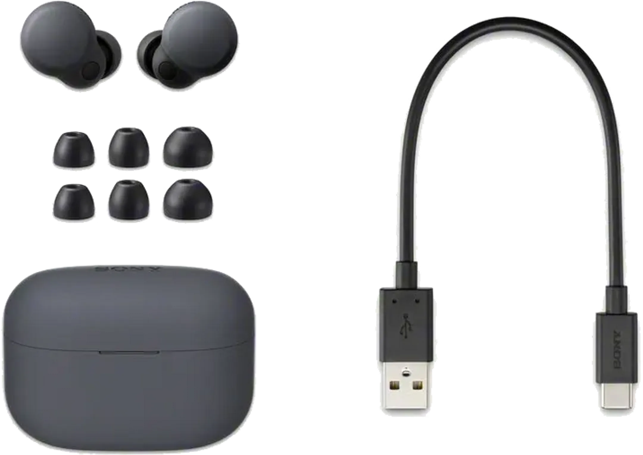 Sony Linkbuds S Draadloze oortjes WFLS900NB met Noise Cancelling - Zwart image