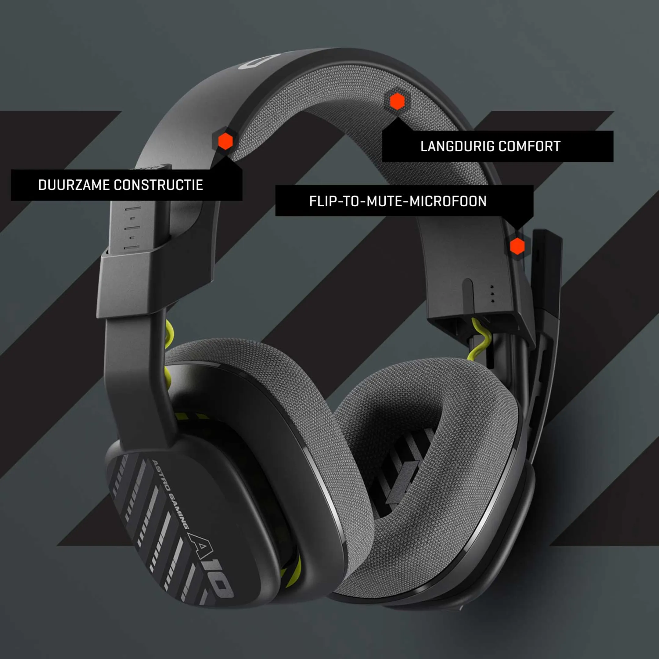 Logitech G Astro A10 Gen. 2 Starkiller Base gaming headset - Zwart image