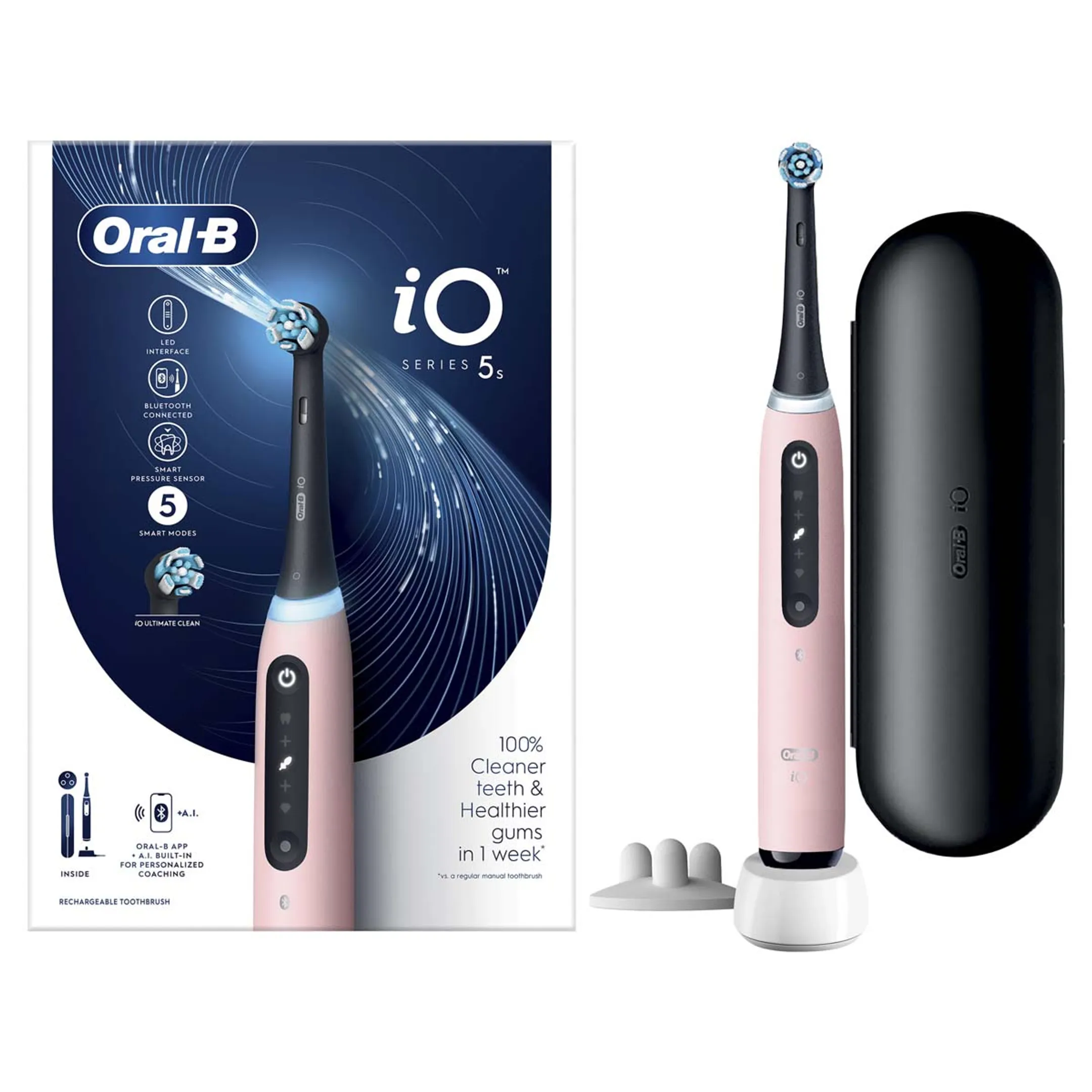 Oral-B Elektrische tandenborstel IO5S BLUSH PINK image